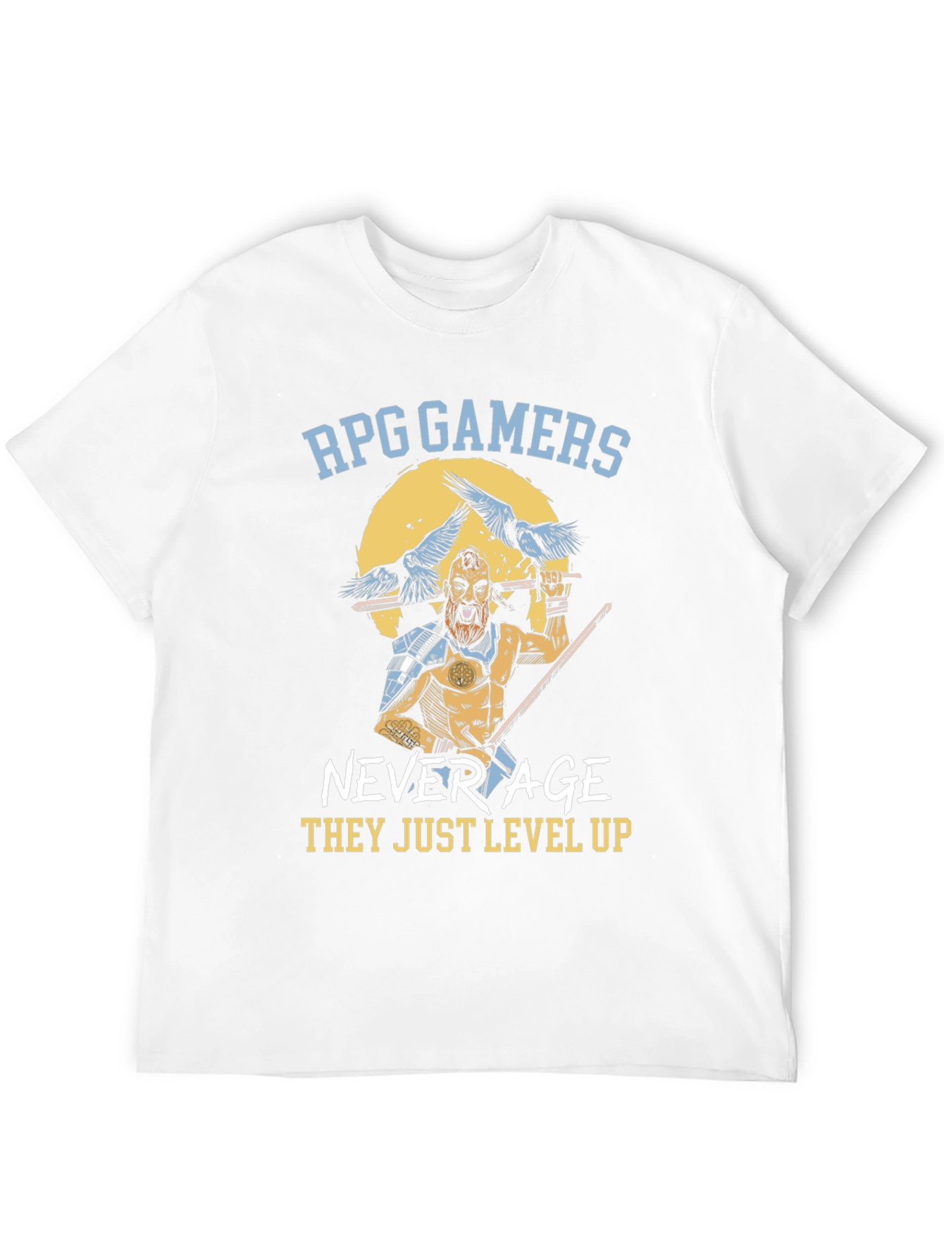 RPG Gamers T-Shirt - Level Up Design