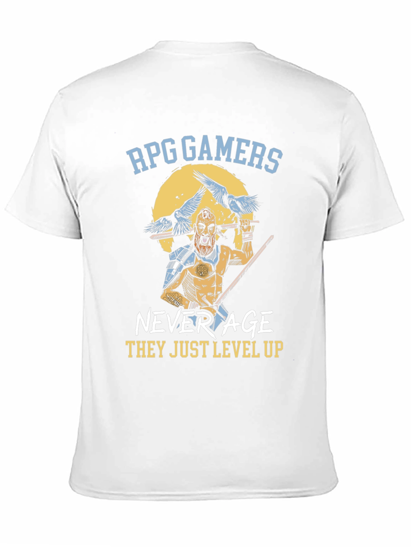 RPG Gamers T-Shirt - Level Up Design