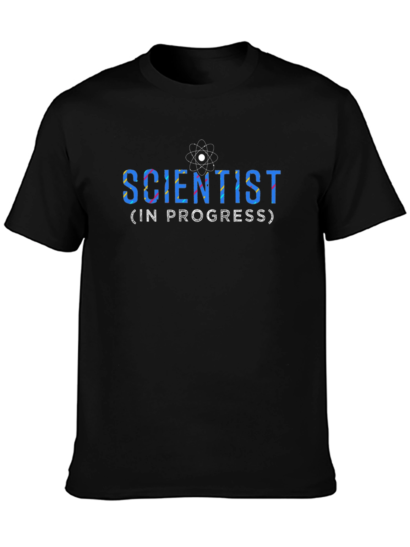 Scientist in Progress Graphic Tee - Black