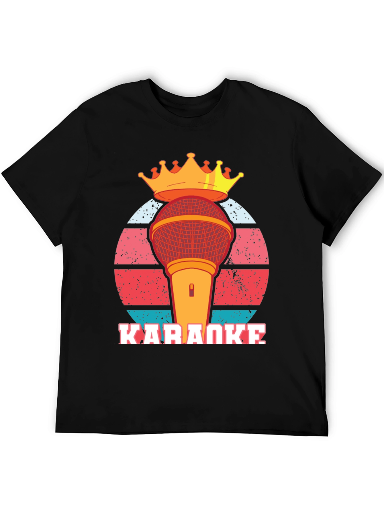 Karaoke King Graphic Tee - Sing Your Heart Out!