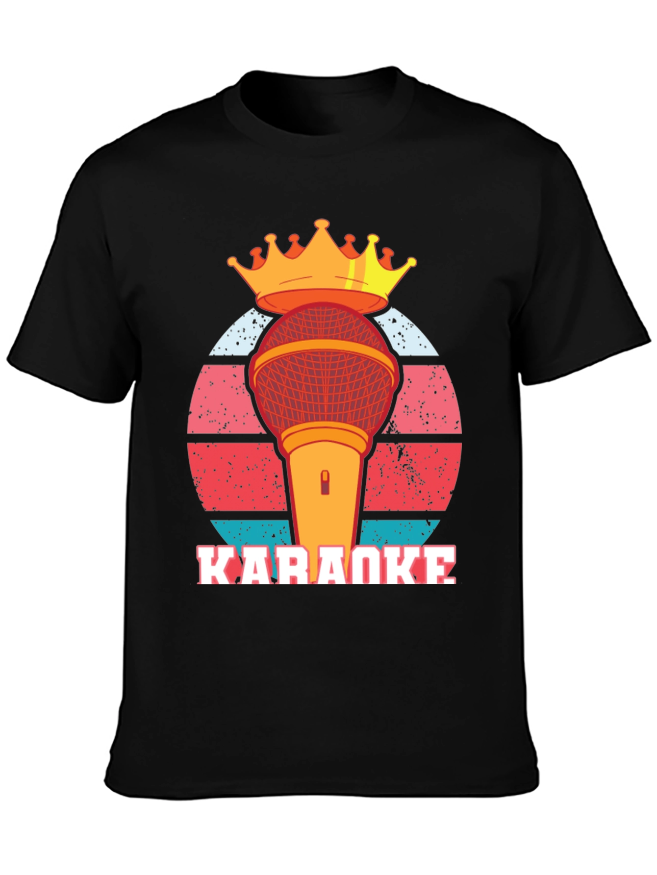 Karaoke King Graphic Tee - Sing Your Heart Out!