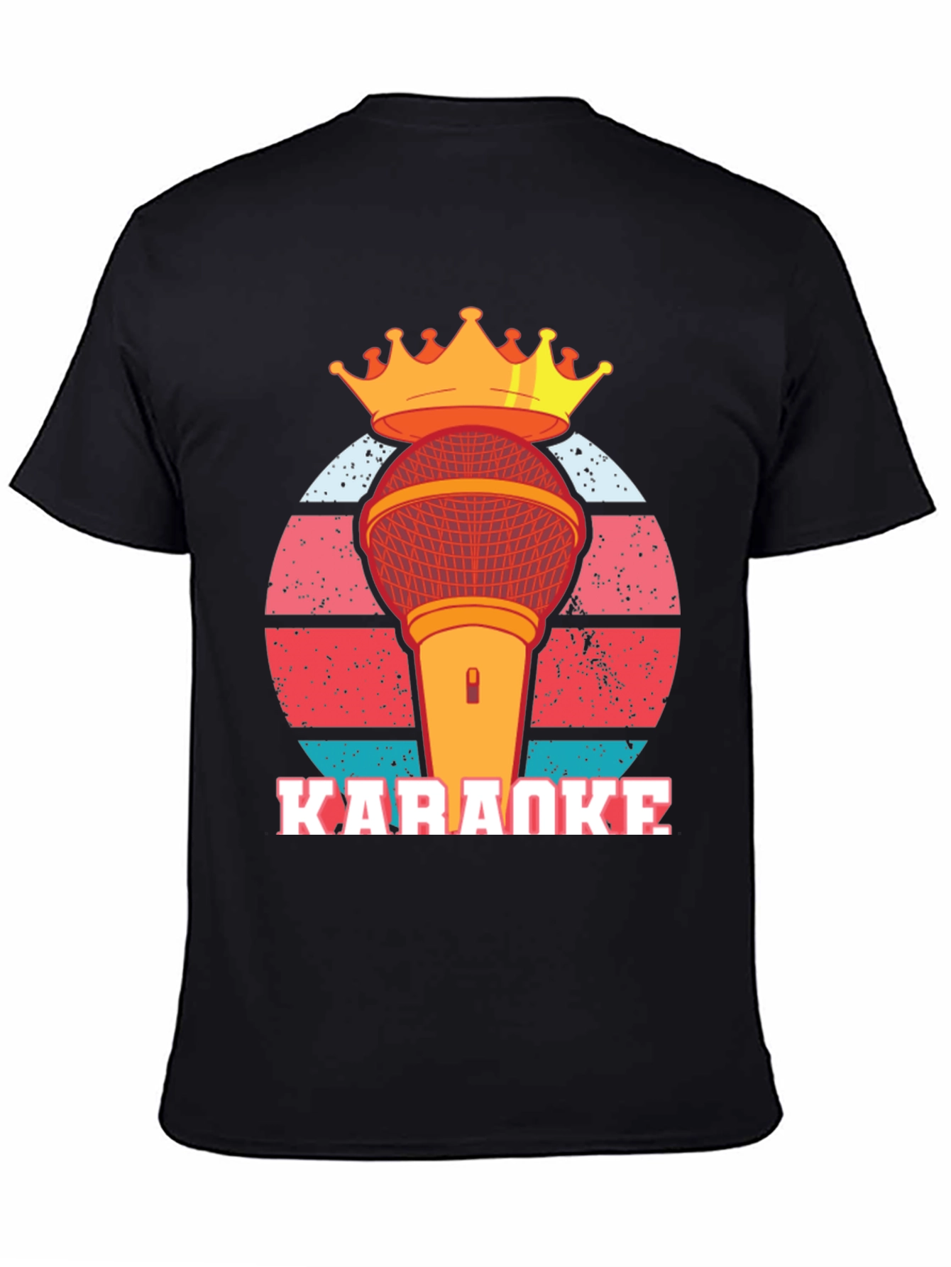 Karaoke King Graphic Tee - Sing Your Heart Out!