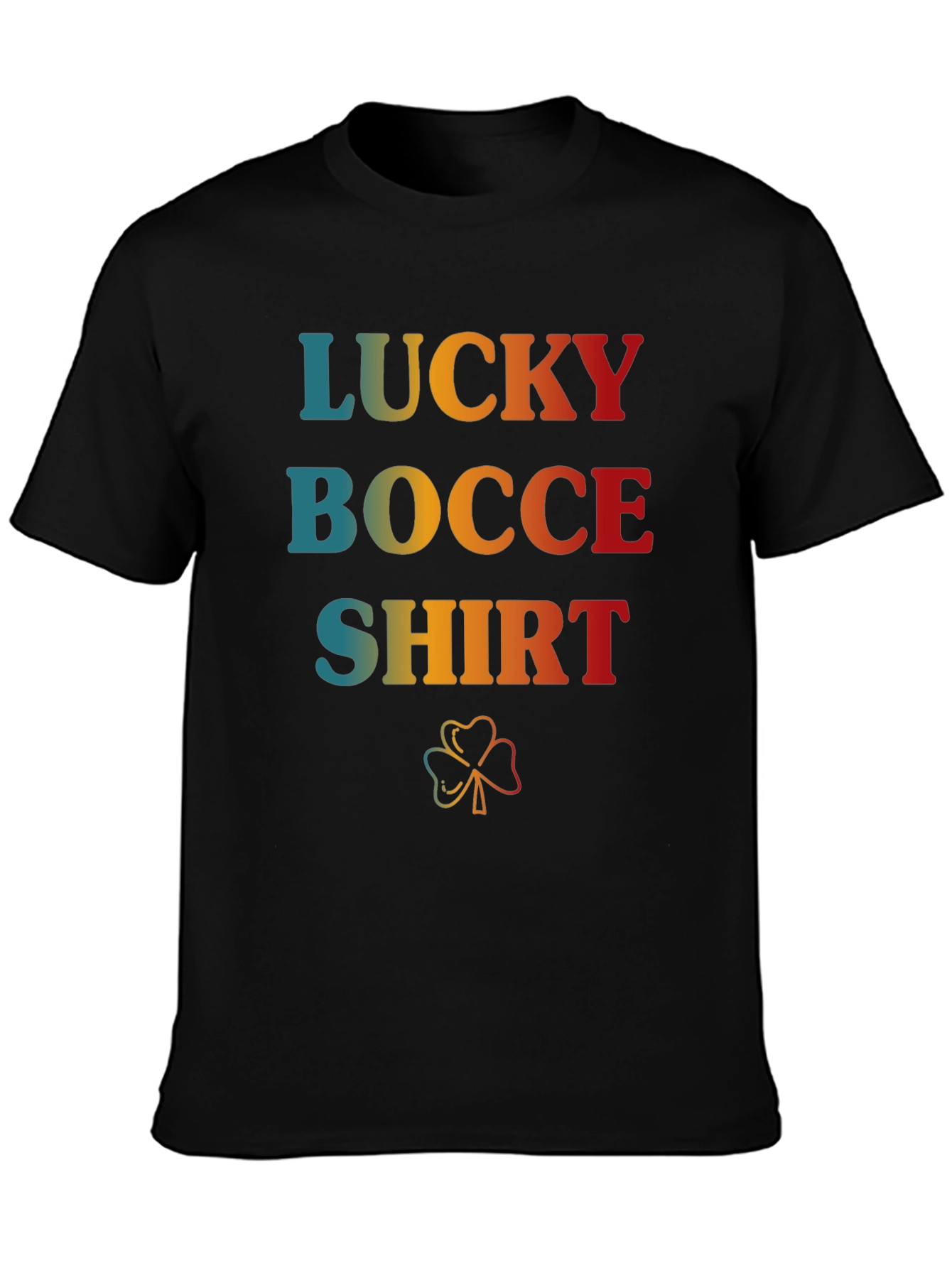 Lucky Bocce Shirt Retro Style St. Patricks Day