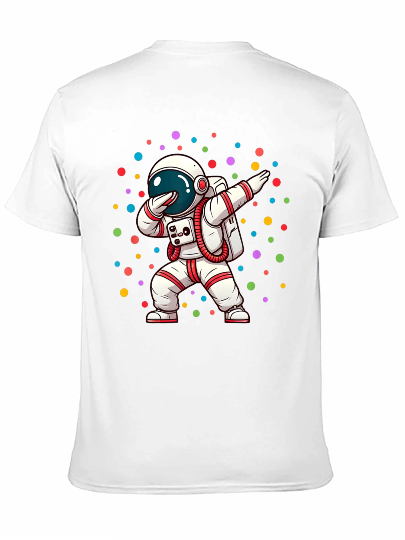 Dabbing Astronaut T-Shirt - Fun Space Design