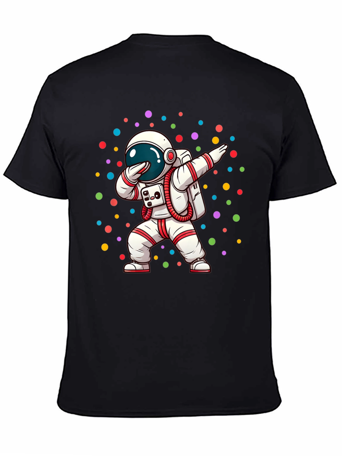 Dabbing Astronaut T-Shirt - Fun Space Design