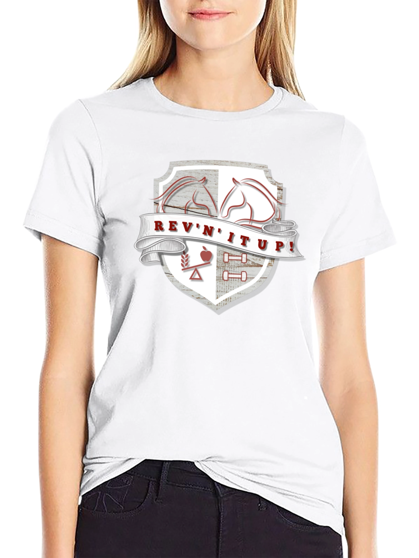 Revn It Up! Graphic Tee - Equestrian Style