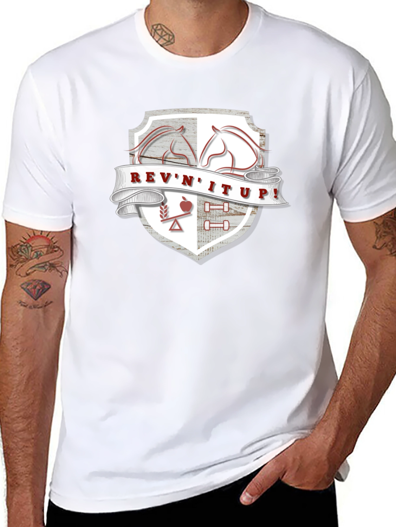 Revn It Up! Graphic Tee - Equestrian Style
