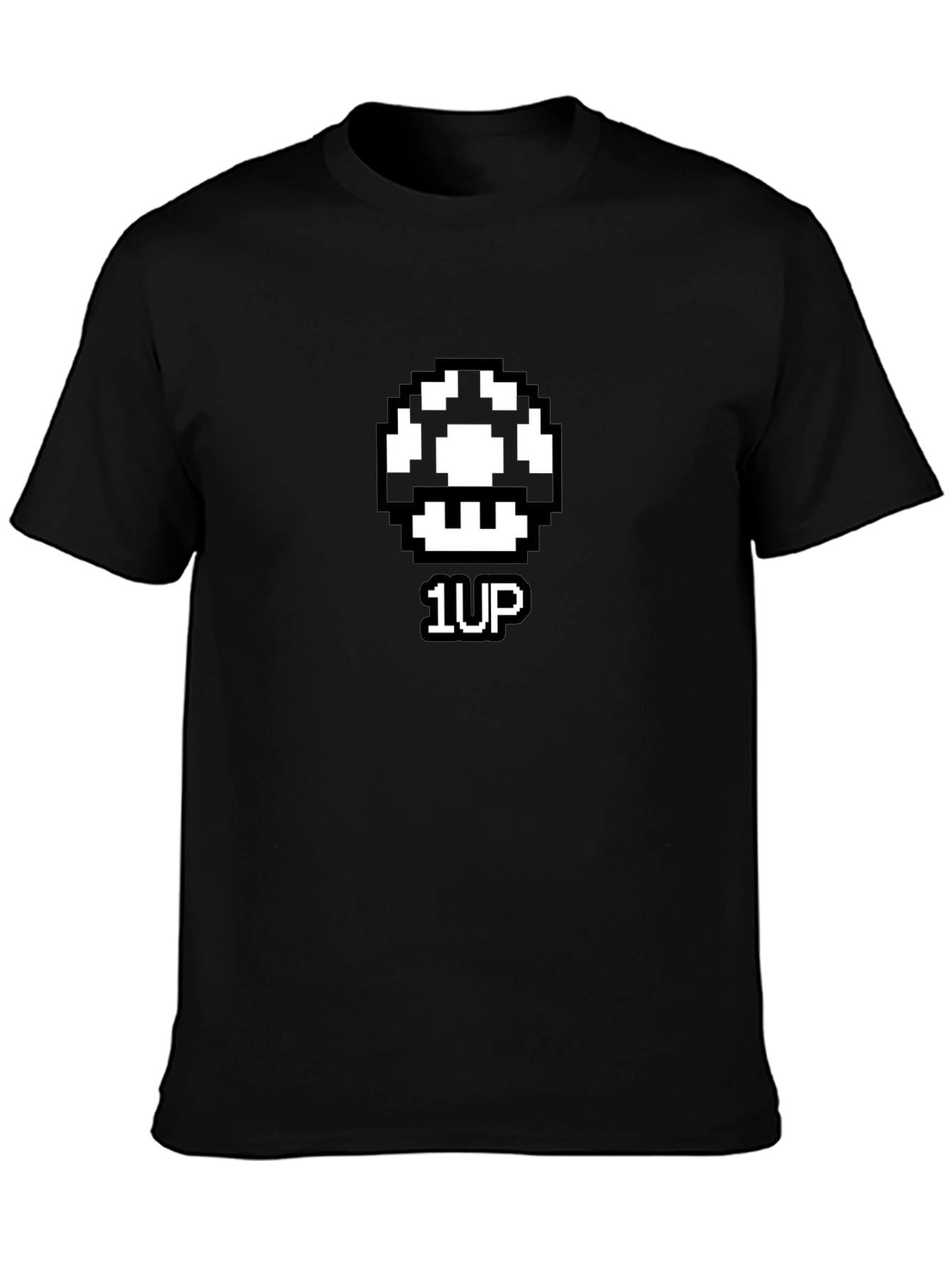 1-Up Mushroom Pixel Art T-Shirt