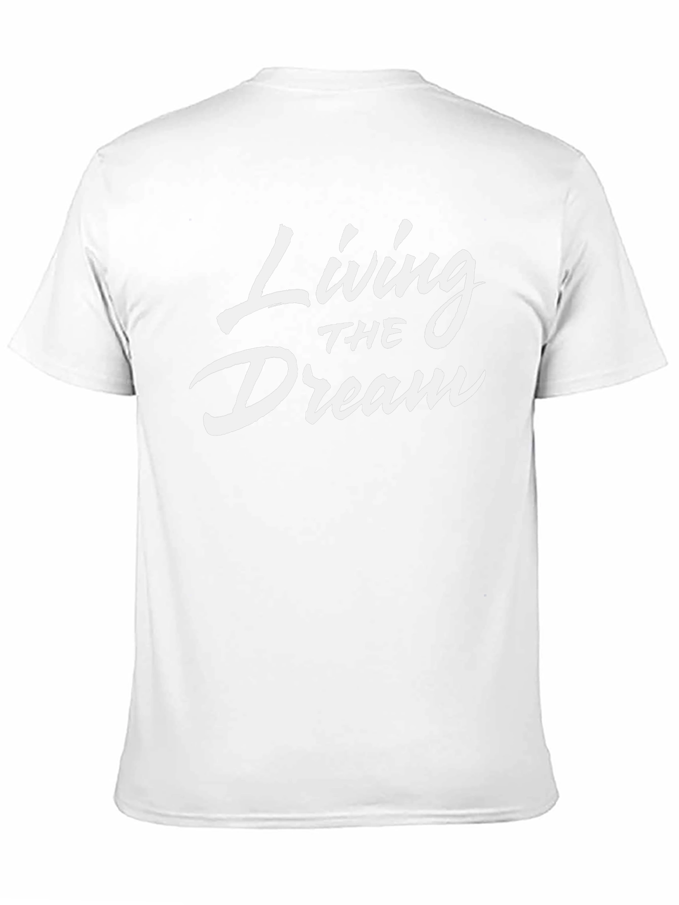 Living the Dream Graphic Tee - Stylish Black T-Shirt