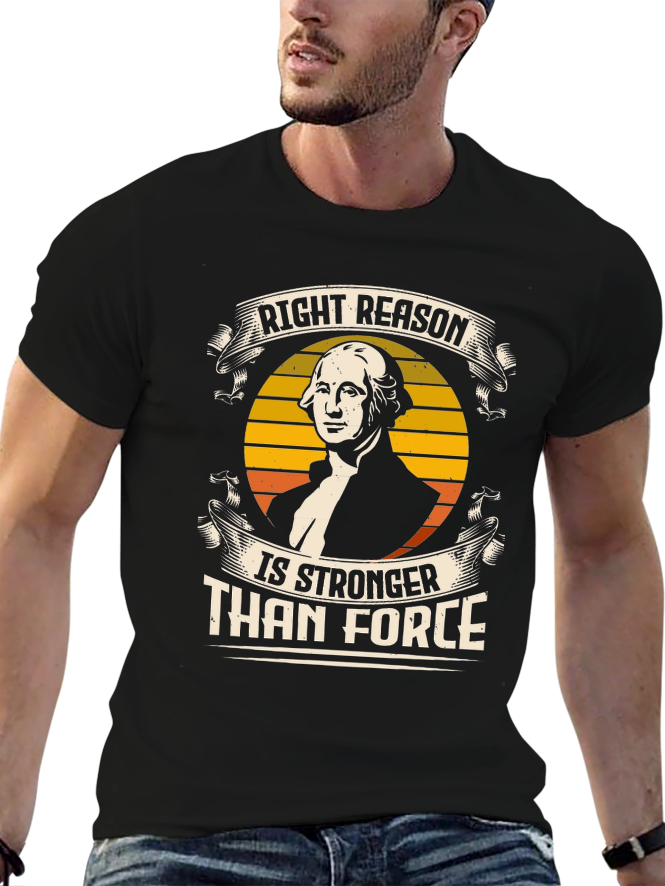 Right Reason T-Shirt - George Washington