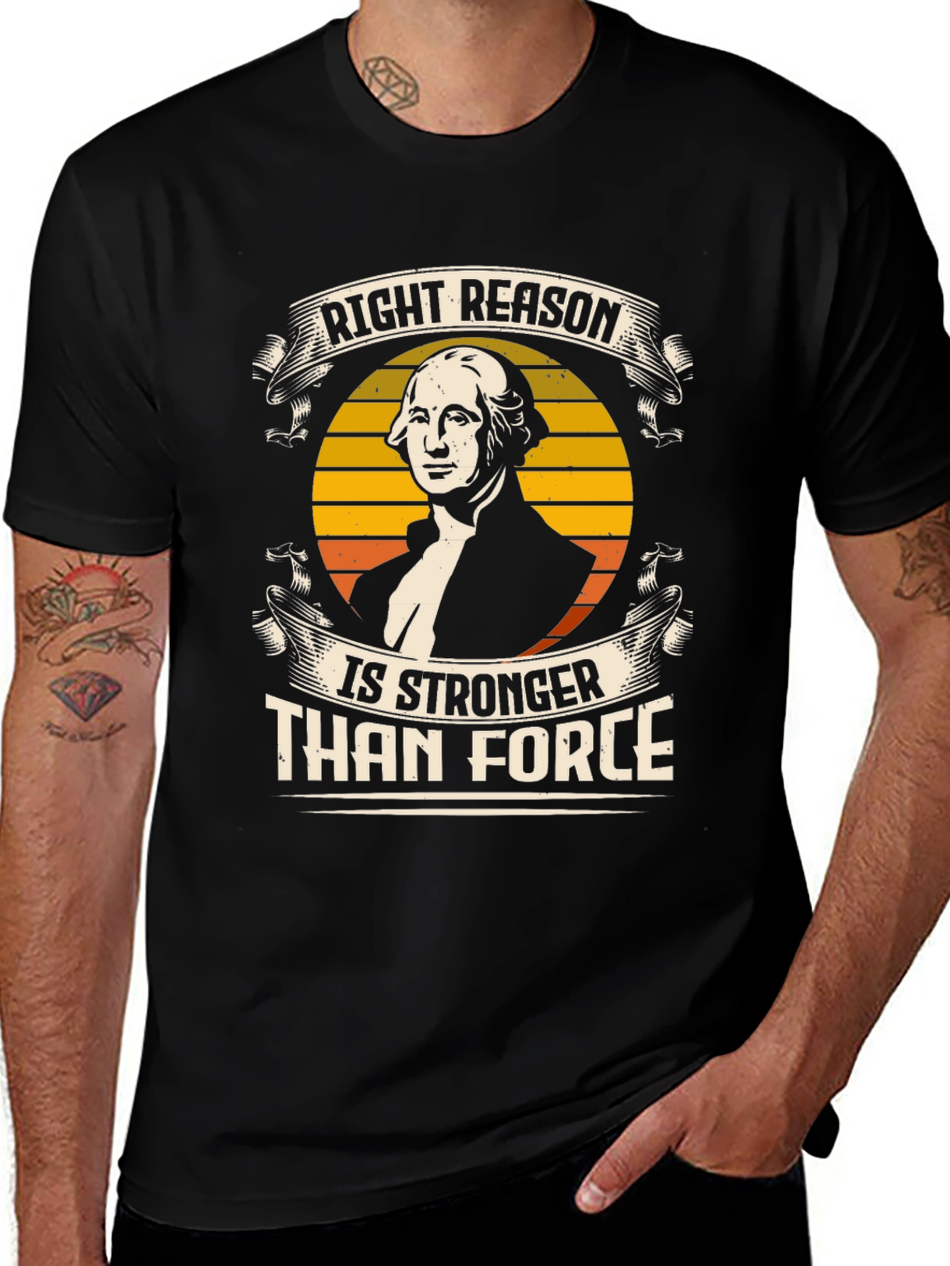 Right Reason T-Shirt - George Washington