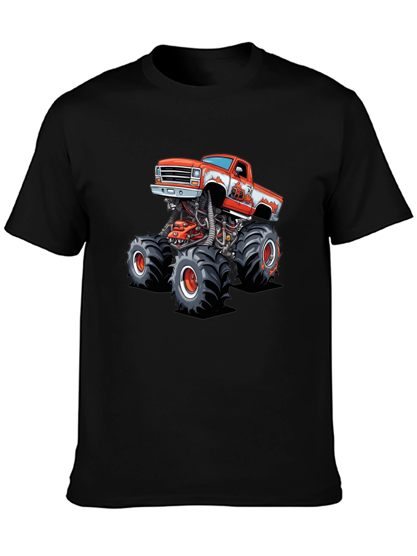 Monster Truck Graphic Tee - Cool Automotive Design