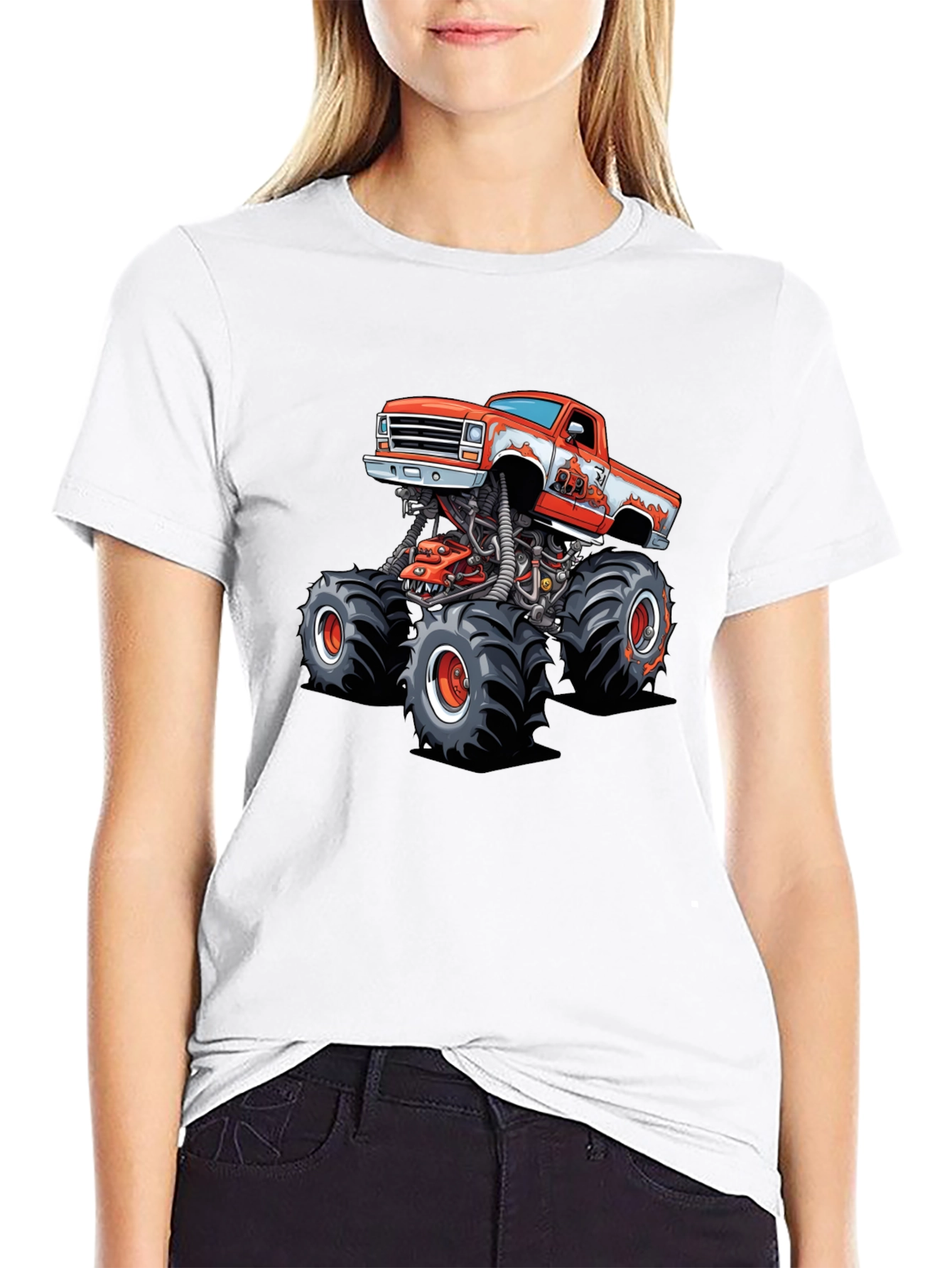 Monster Truck Graphic Tee - Cool Automotive Design