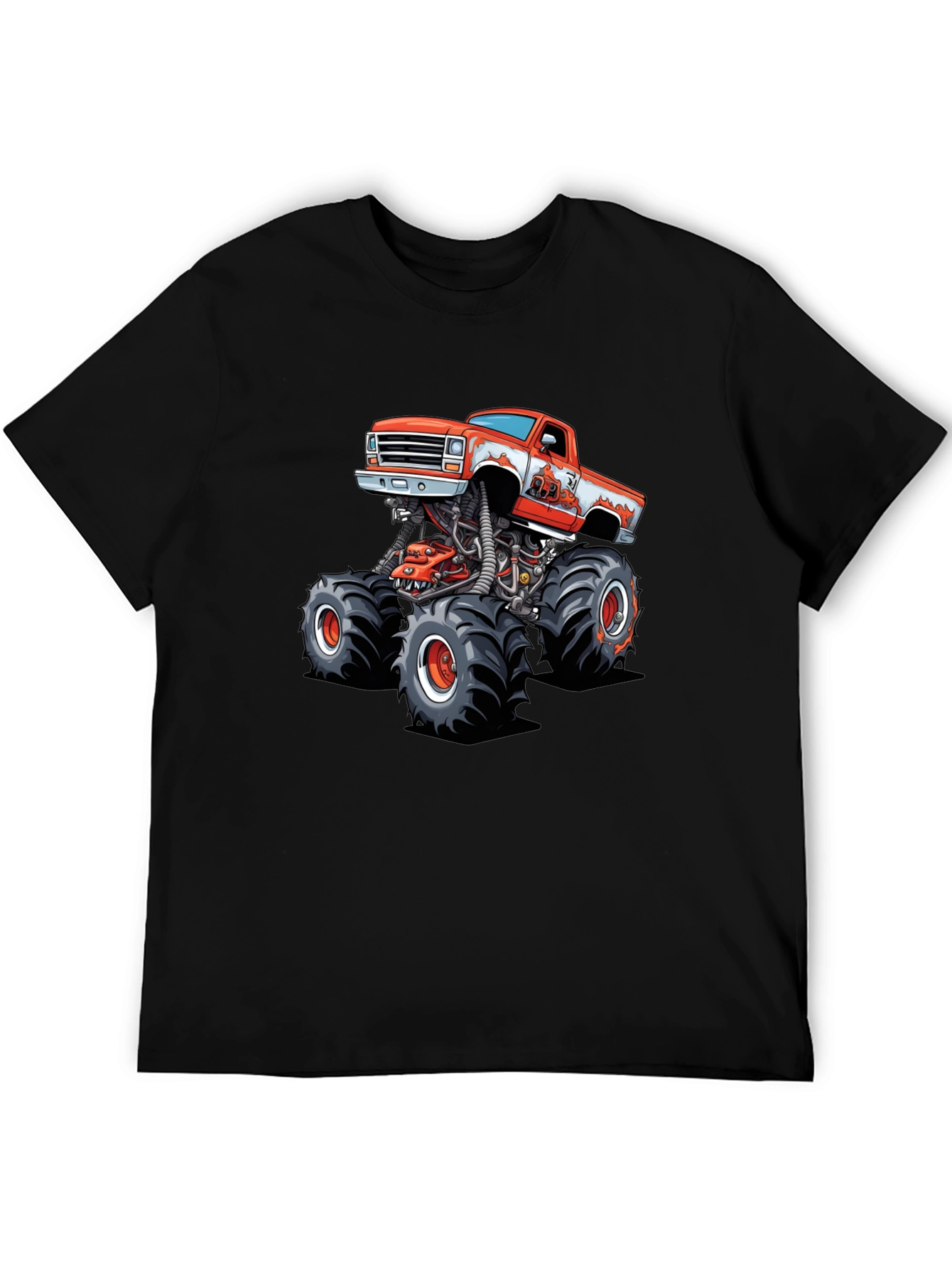 Monster Truck Graphic Tee - Cool Automotive Design