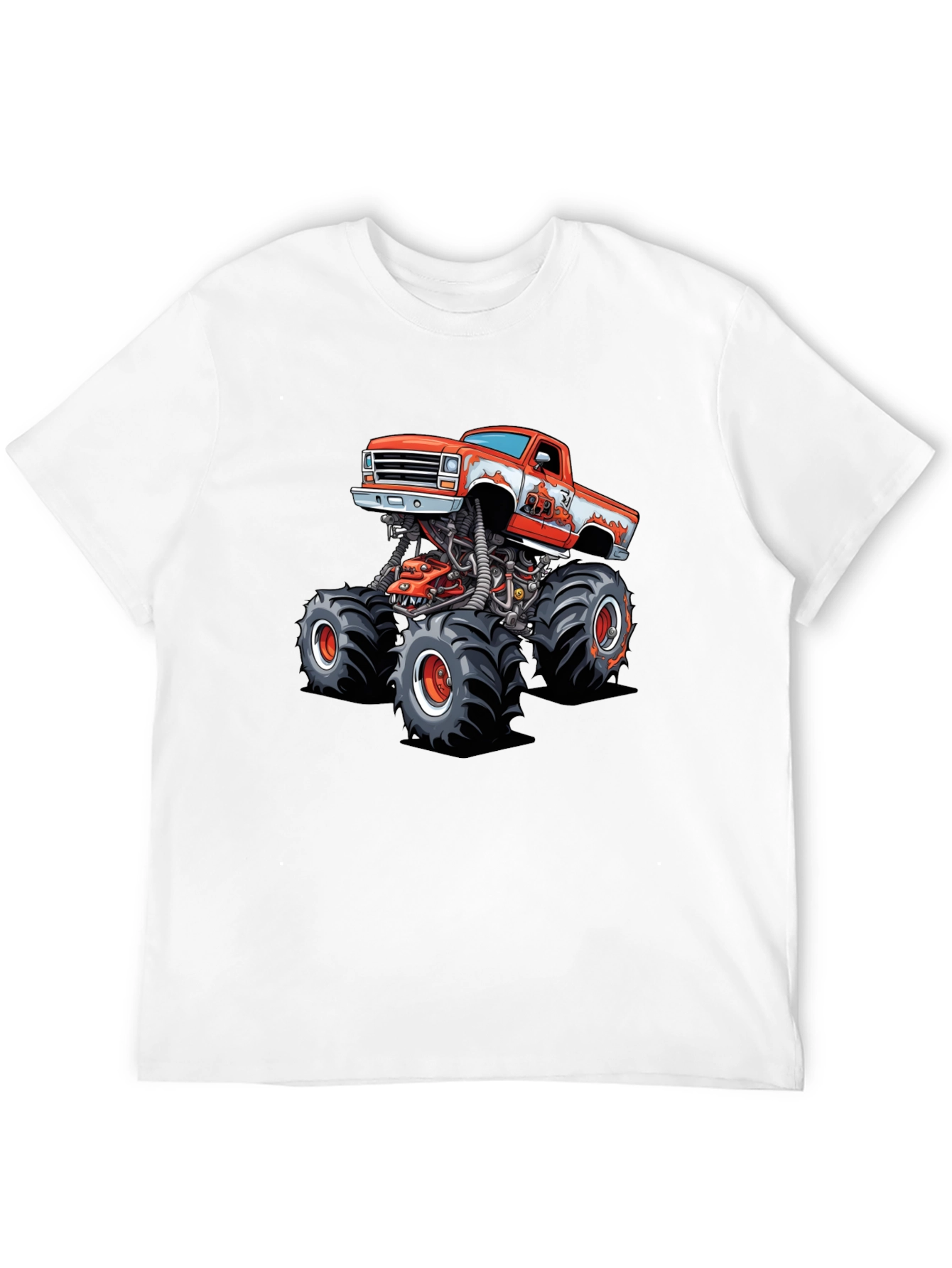 Monster Truck Graphic Tee - Cool Automotive Design