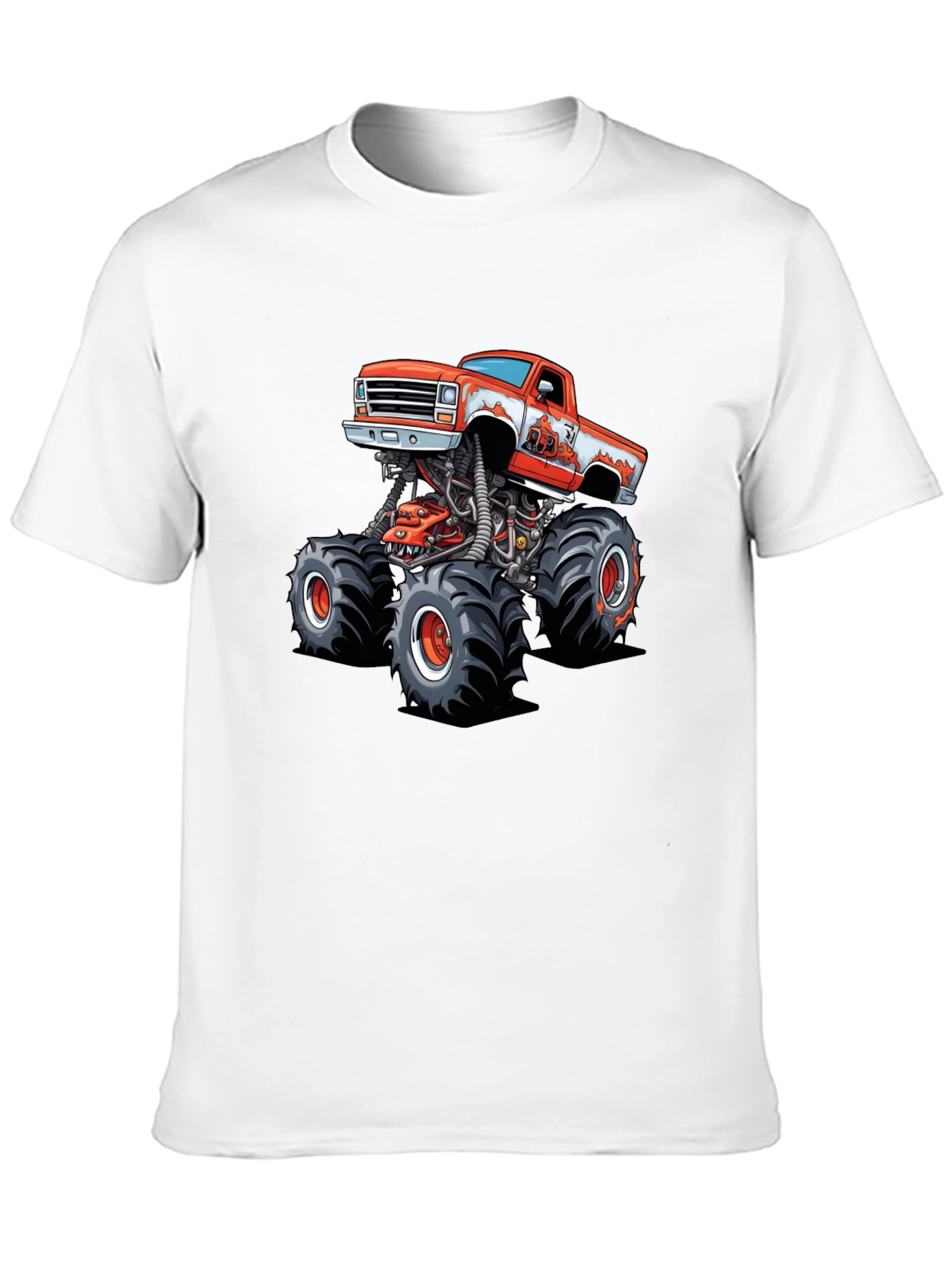 Monster Truck Graphic Tee - Cool Automotive Design