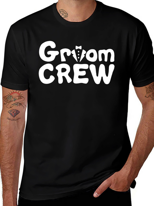 Groom Crew T-Shirt - Wedding Party Apparel