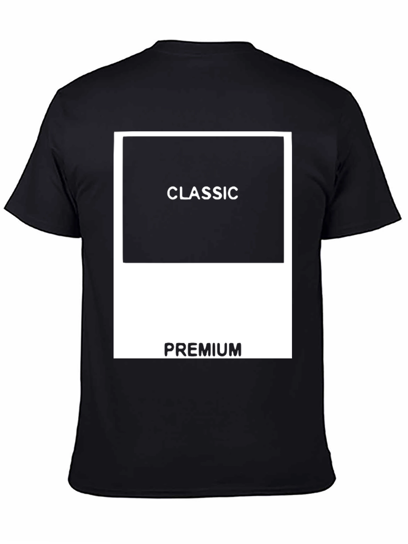 Classic Premium Black Graphic T-Shirt