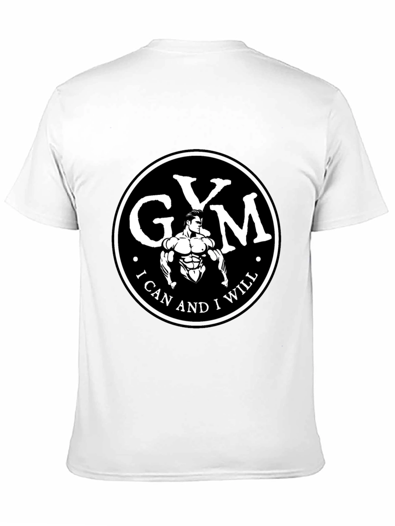 Gym Motivation T-Shirt - I Can and I Will