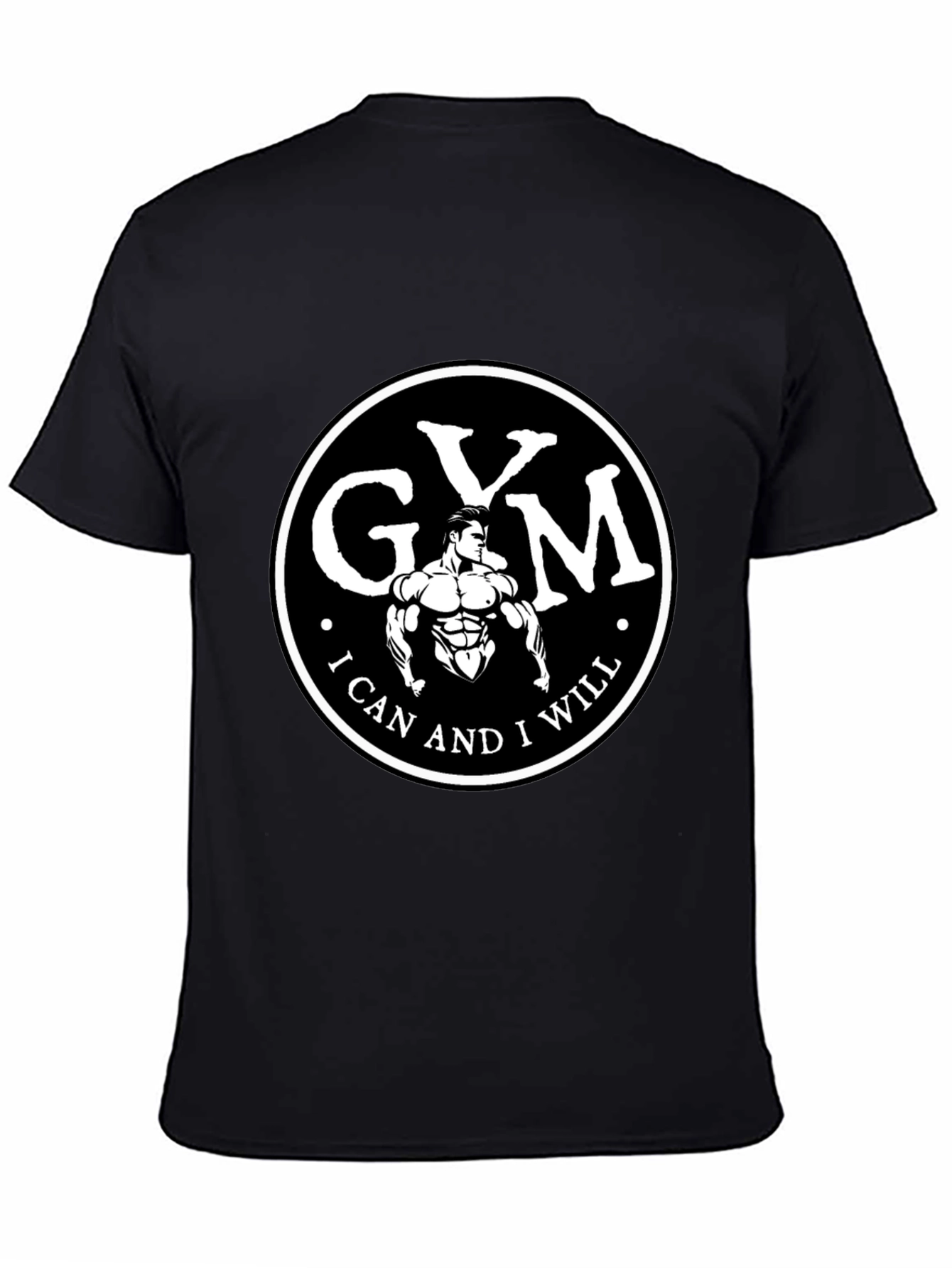 Gym Motivation T-Shirt - I Can and I Will