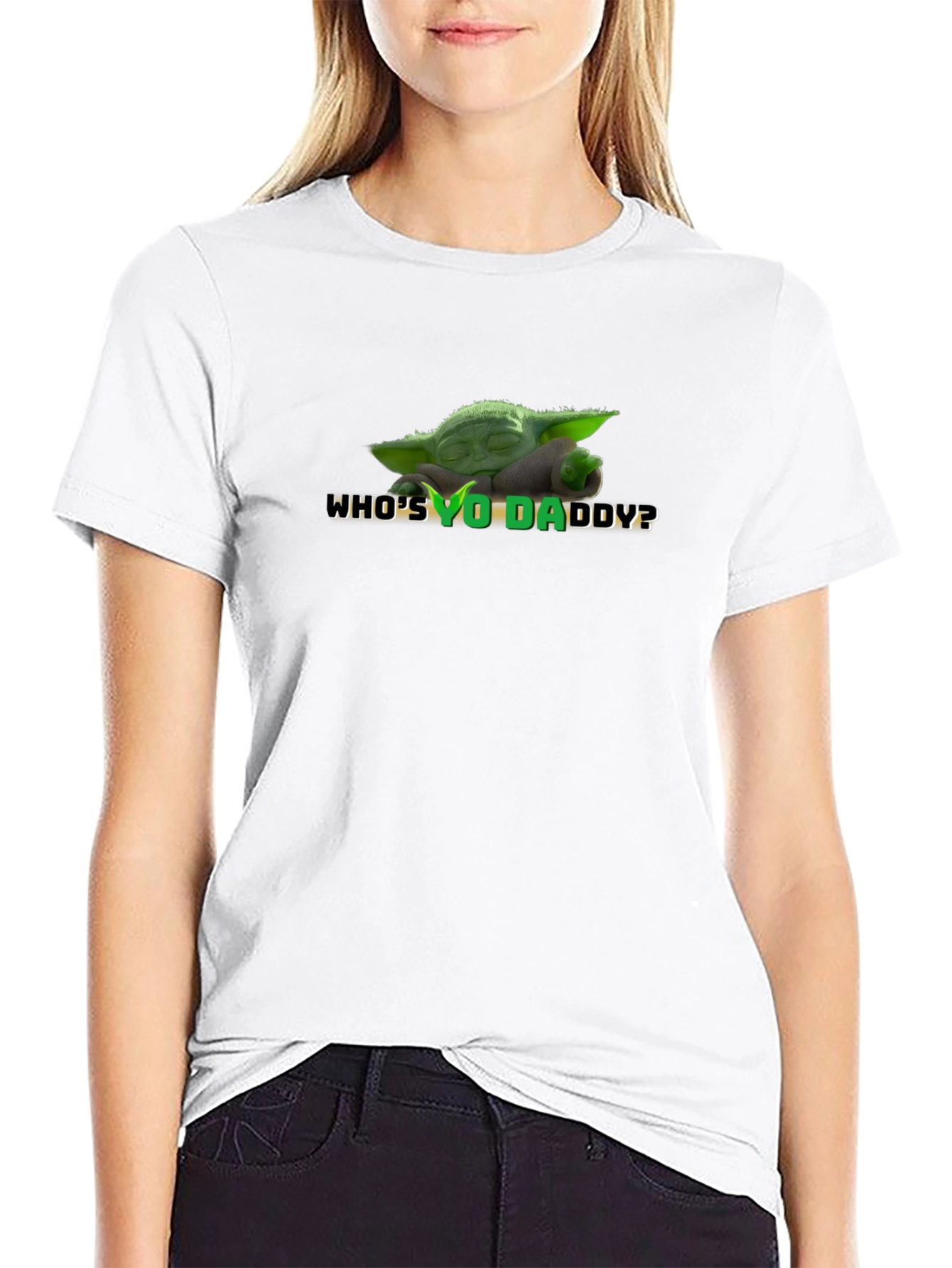 Whos Yo-Daddy? Yoda Graphic T-Shirt