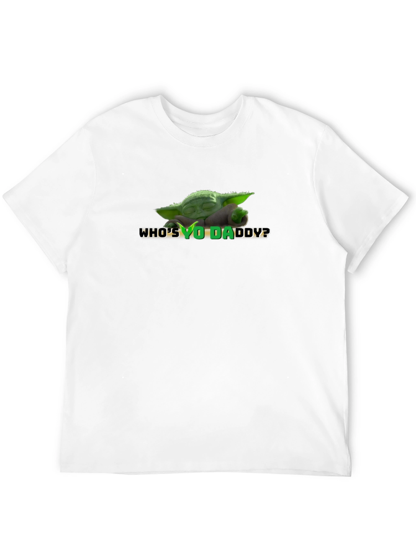 Whos Yo-Daddy? Yoda Graphic T-Shirt