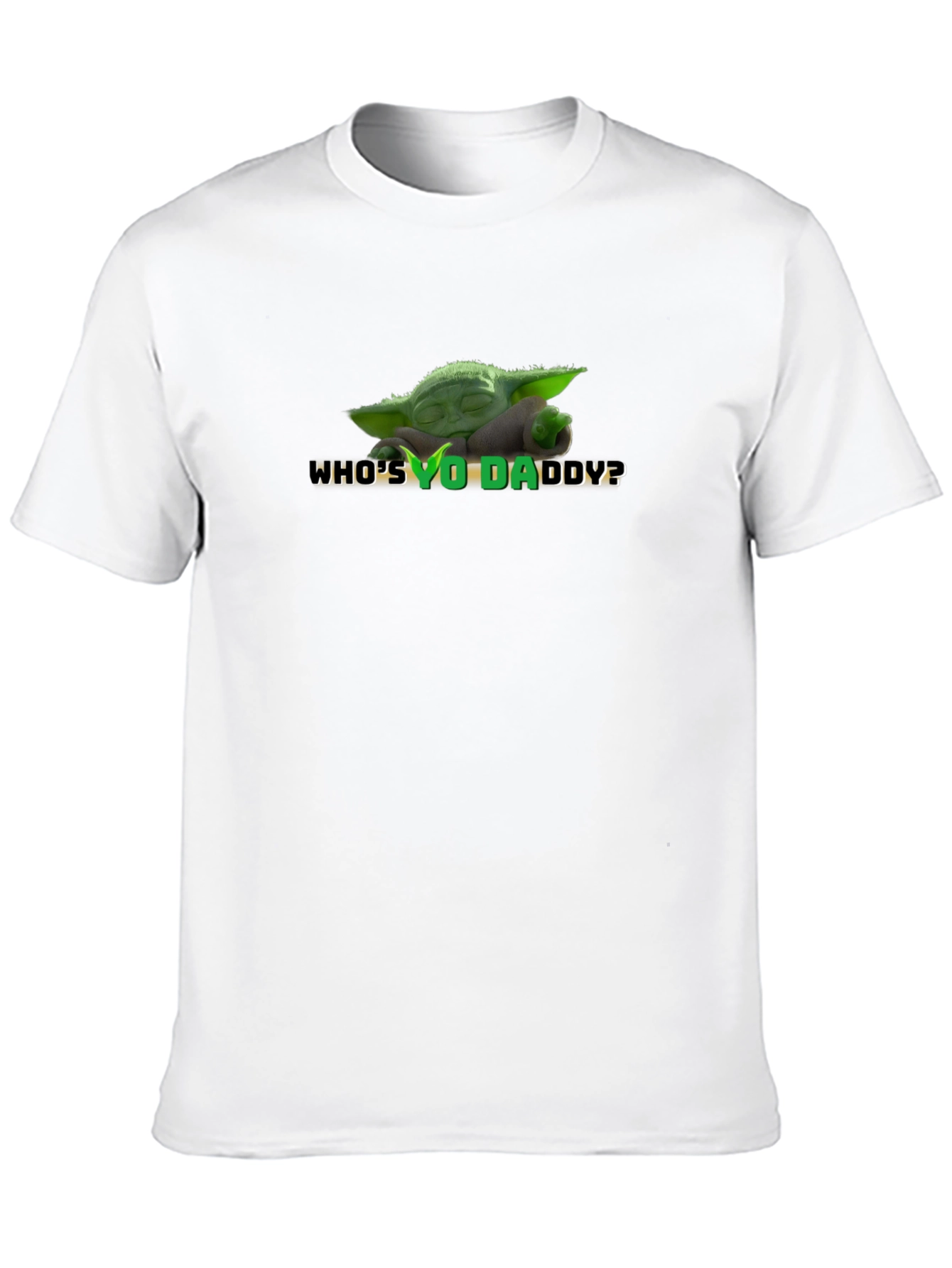 Whos Yo-Daddy? Yoda Graphic T-Shirt