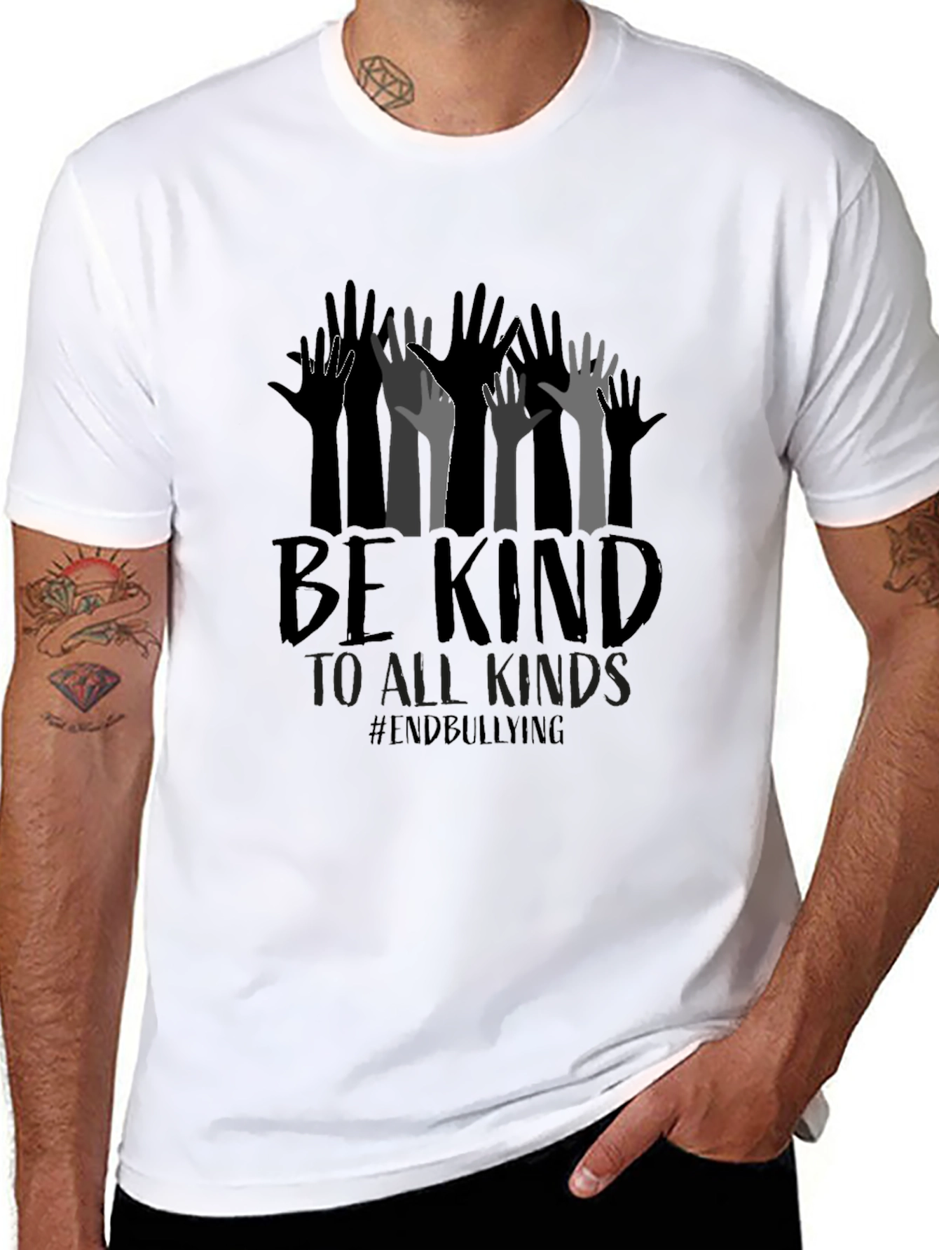 Be Kind Anti-Bullying Graphic Tee - Unisex