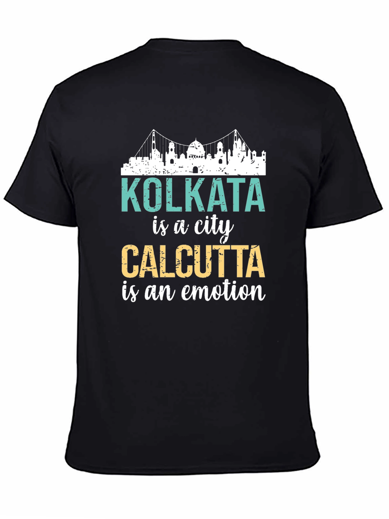 Kolkata Calcutta Emotion Graphic Tee