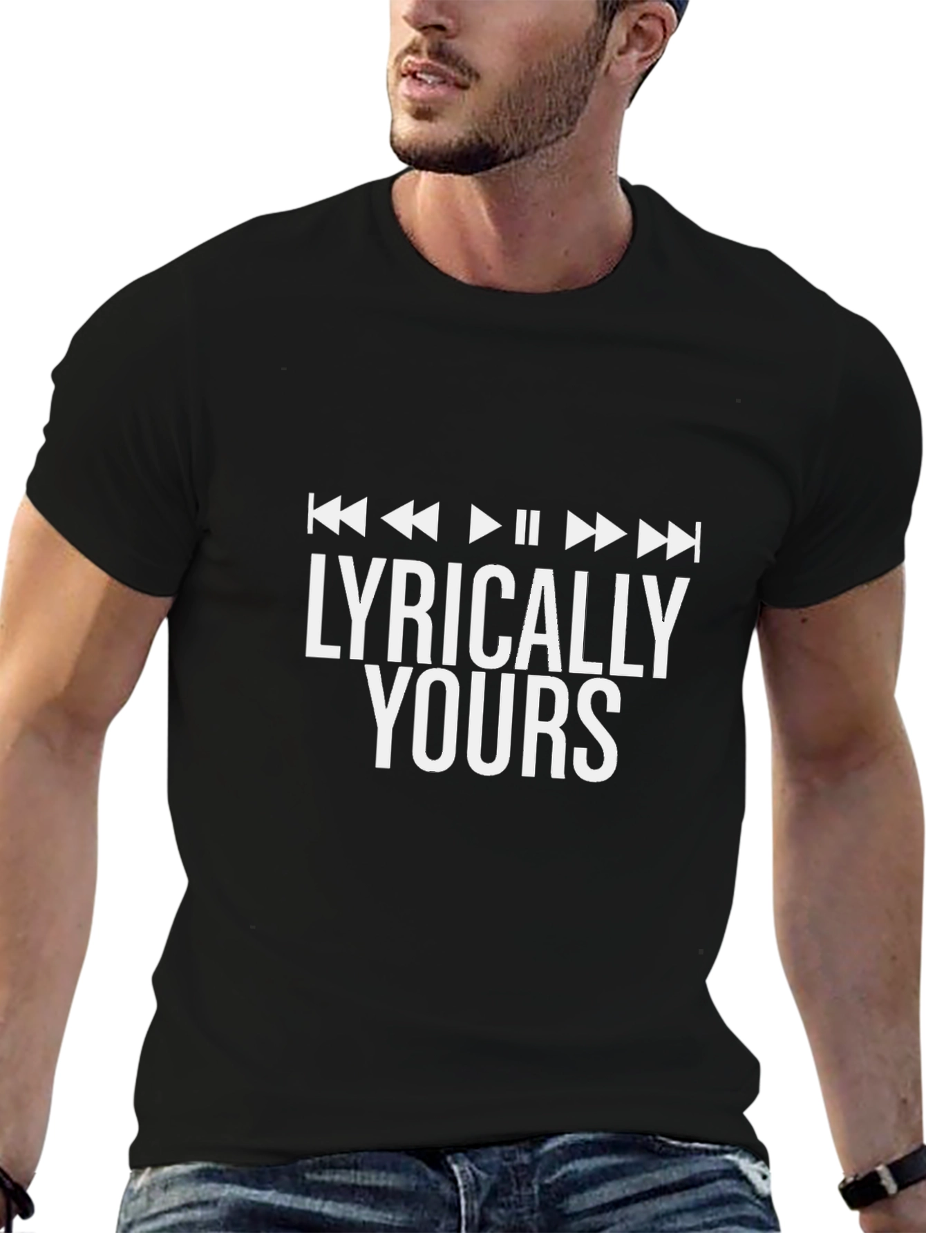 Lyrically Yours Graphic Tee - Music Lover Shirt