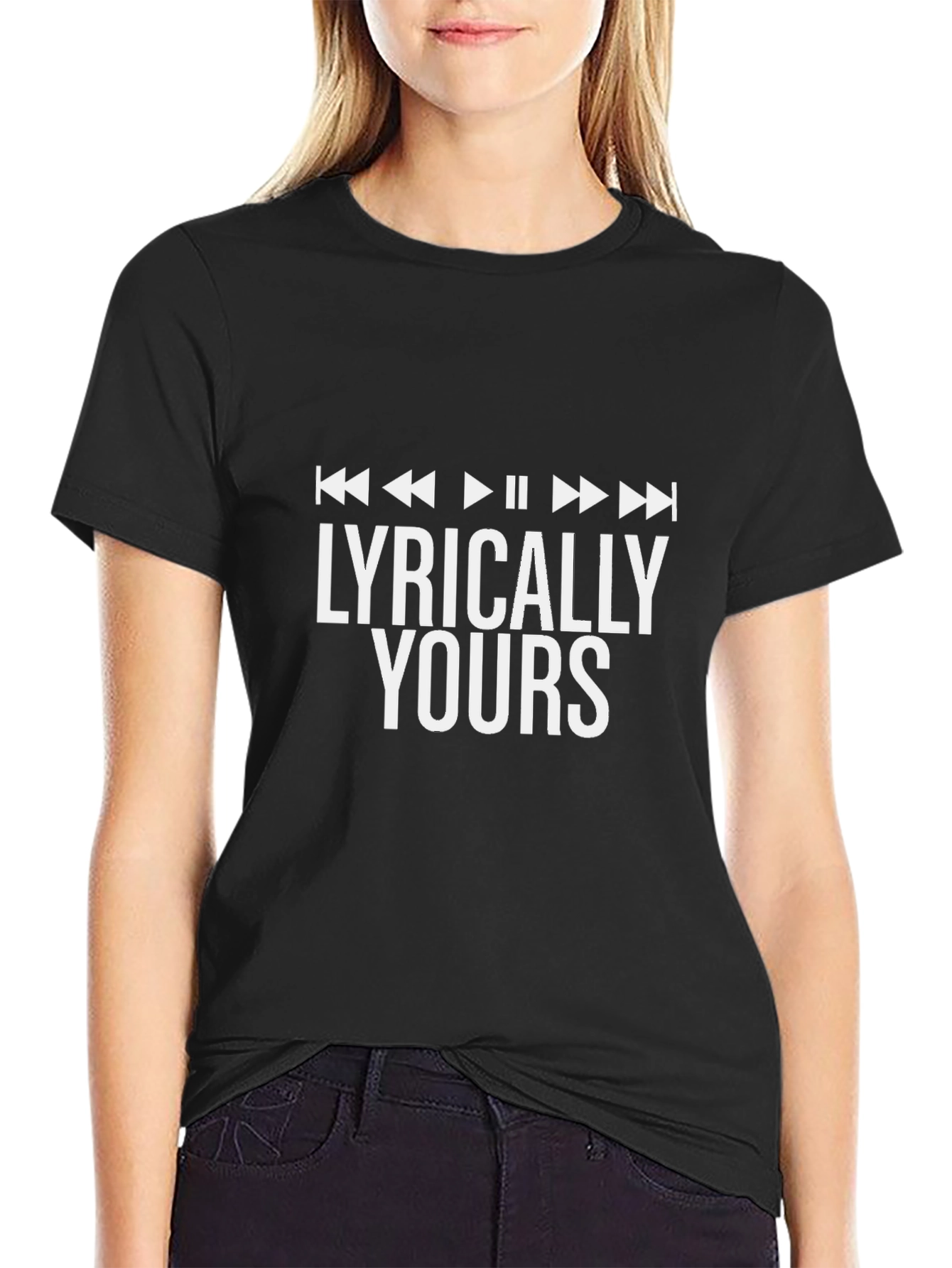 Lyrically Yours Graphic Tee - Music Lover Shirt