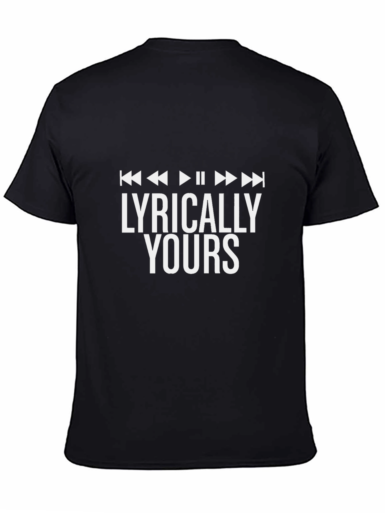 Lyrically Yours Graphic Tee - Music Lover Shirt