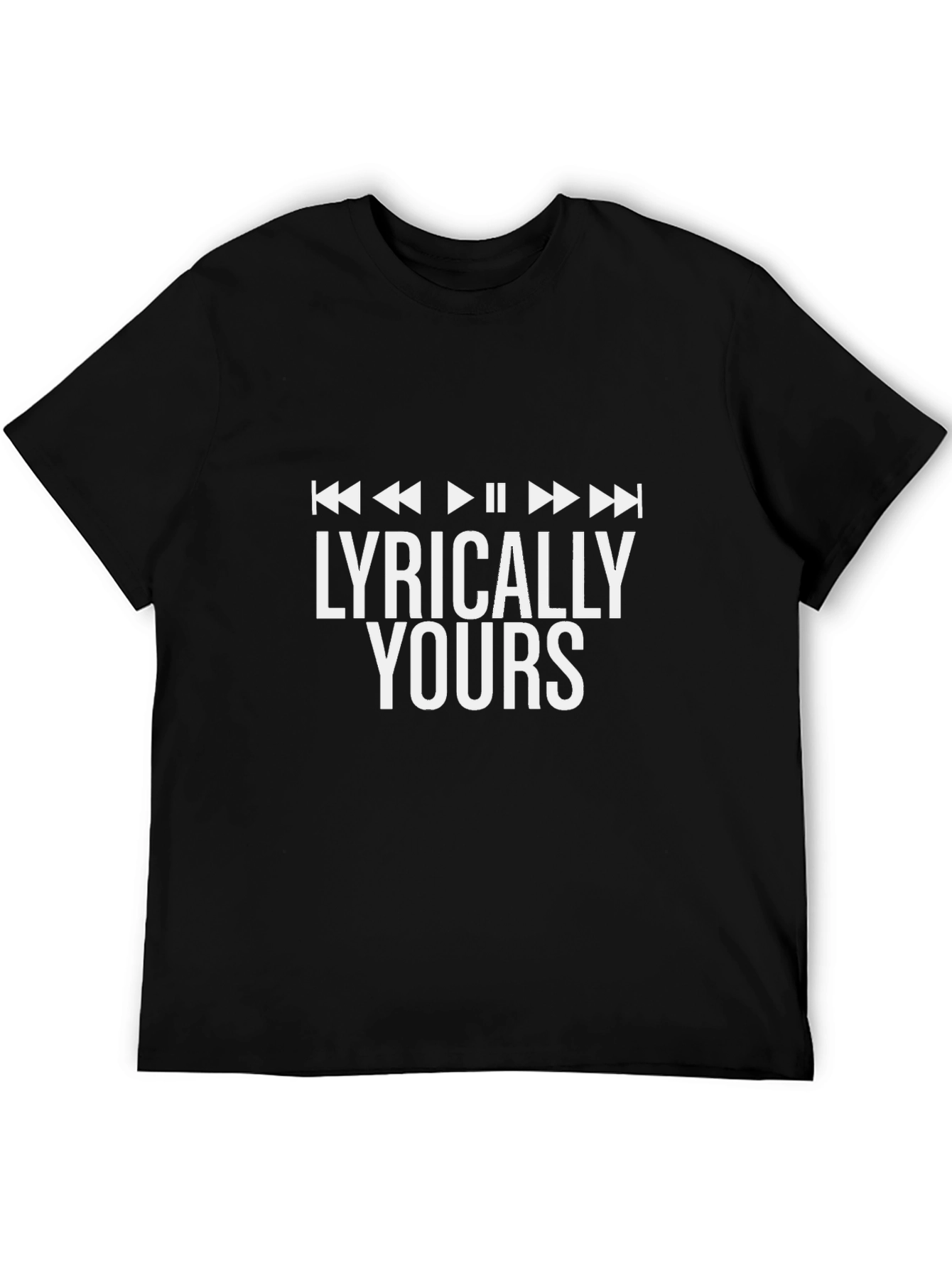Lyrically Yours Graphic Tee - Music Lover Shirt