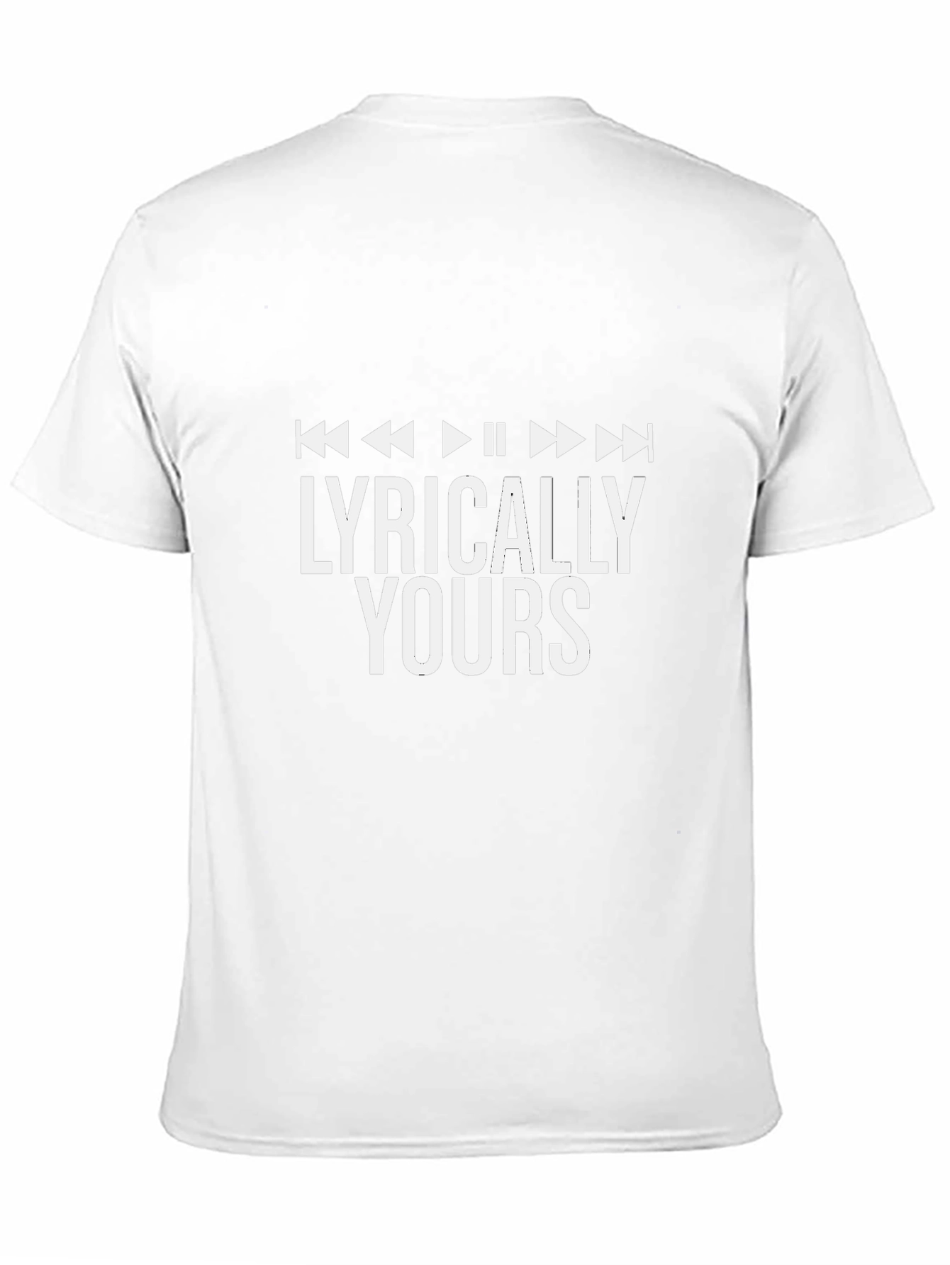 Lyrically Yours Graphic Tee - Music Lover Shirt