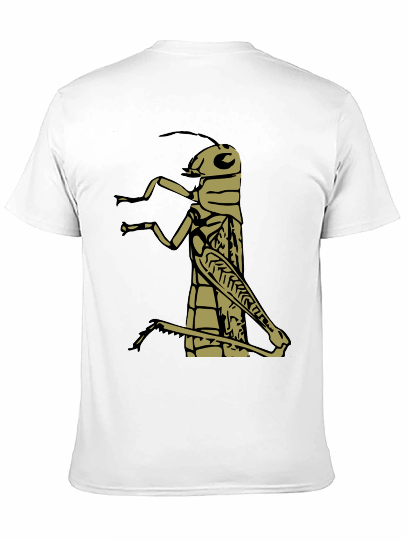 Grasshopper Graphic Tee - Cool Insect Design!