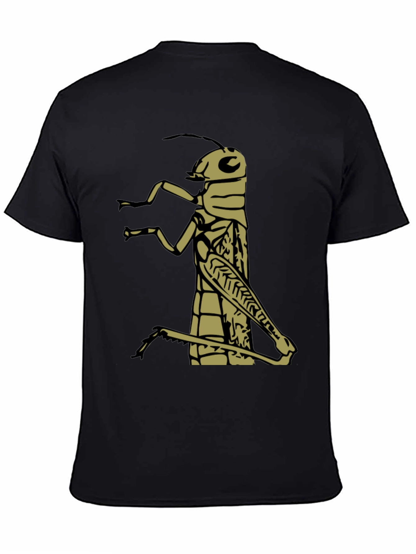 Grasshopper Graphic Tee - Cool Insect Design!