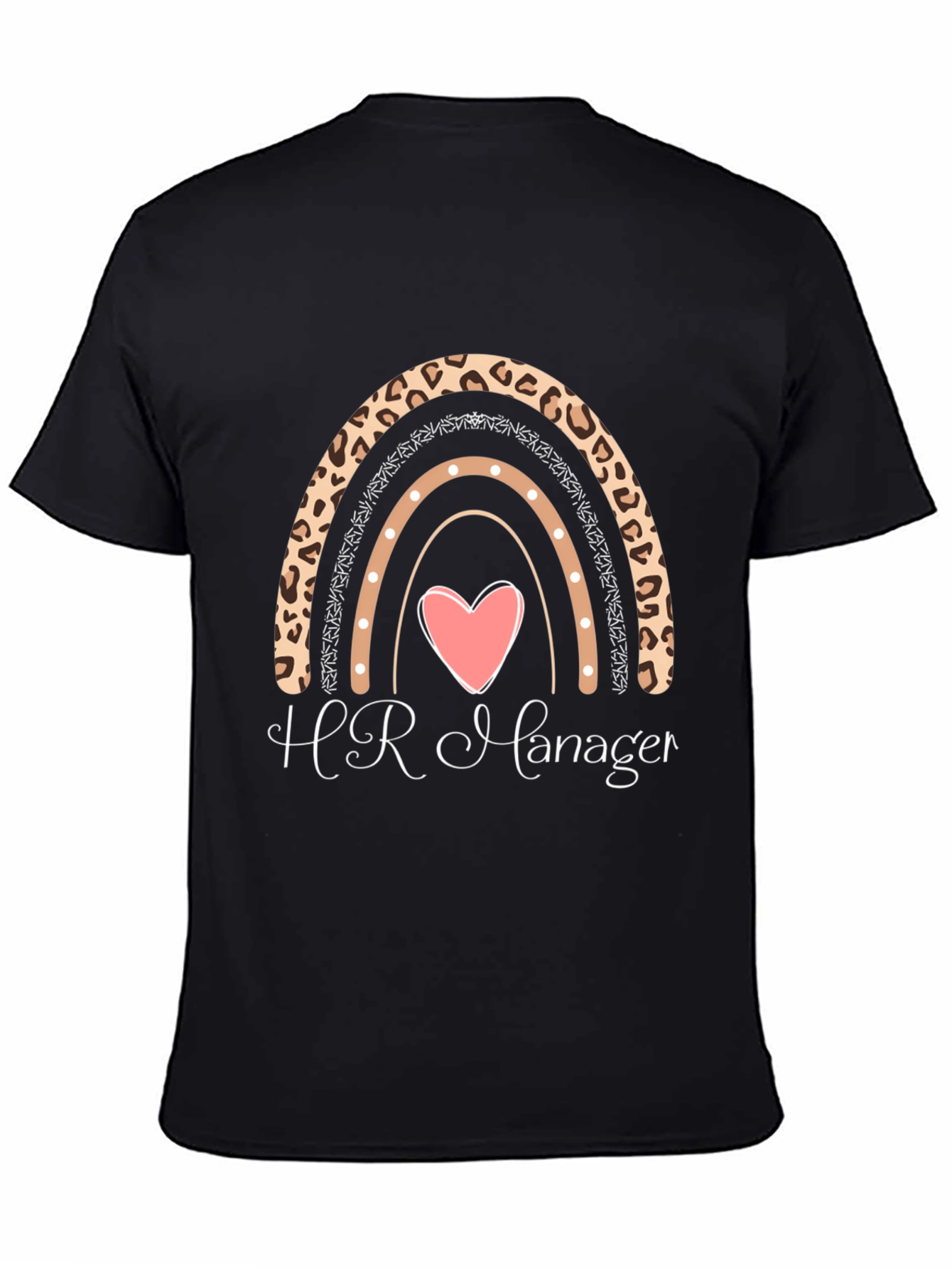 HR Manager Leopard Rainbow T-Shirt