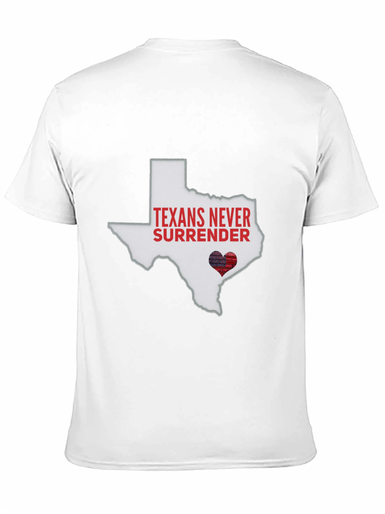 Texans Never Surrender State Pride T-Shirt