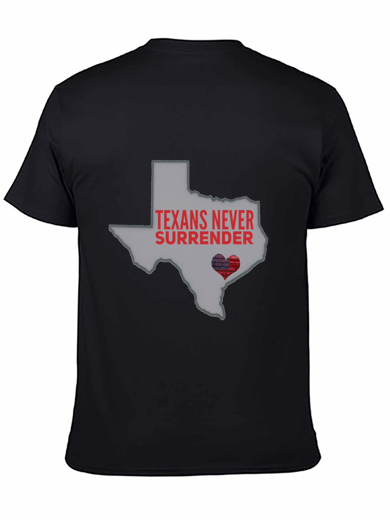 Texans Never Surrender State Pride T-Shirt