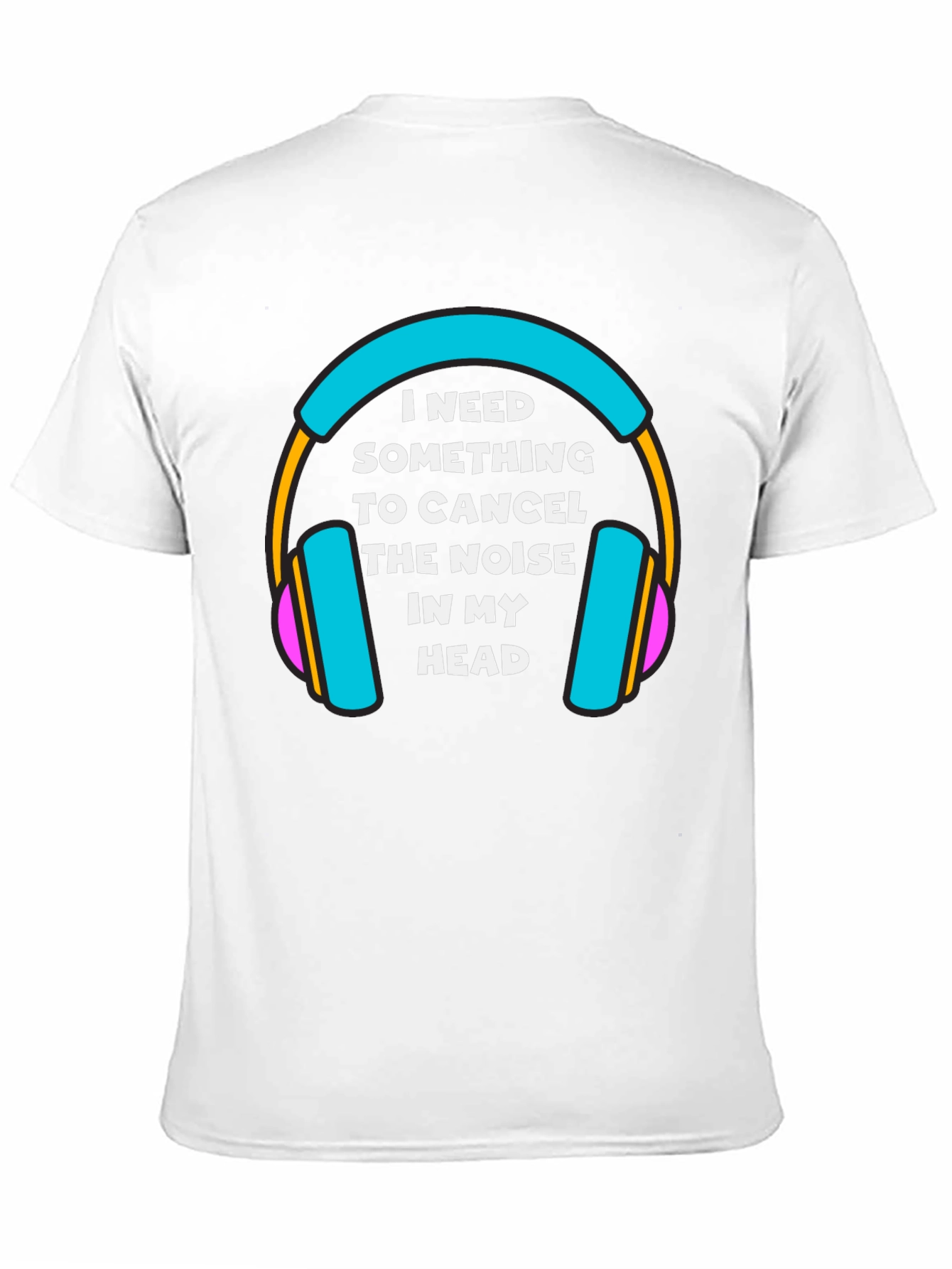 Noise Canceling Graphic Tee