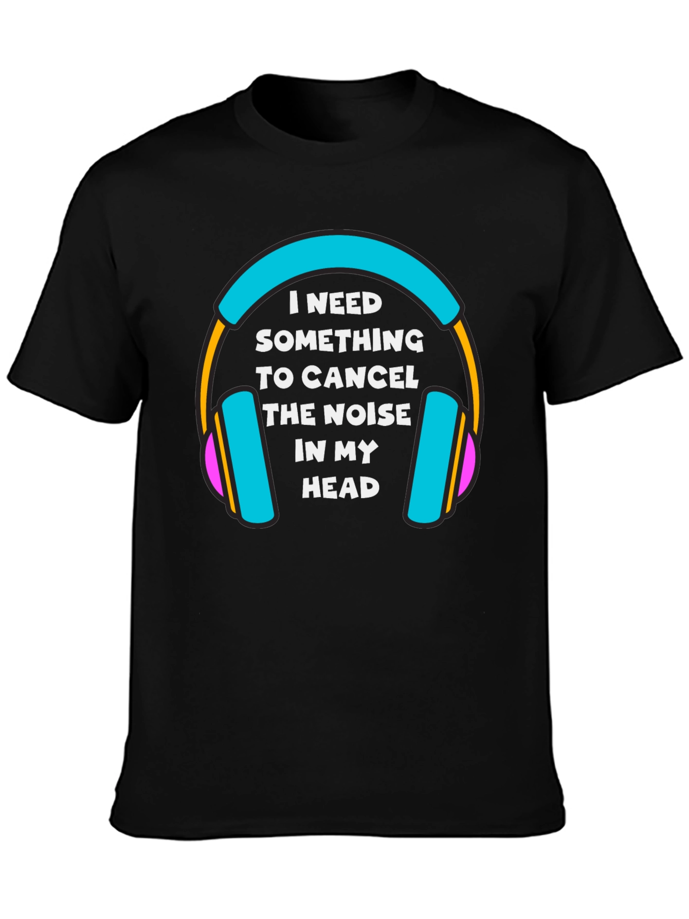 Noise Canceling Graphic Tee