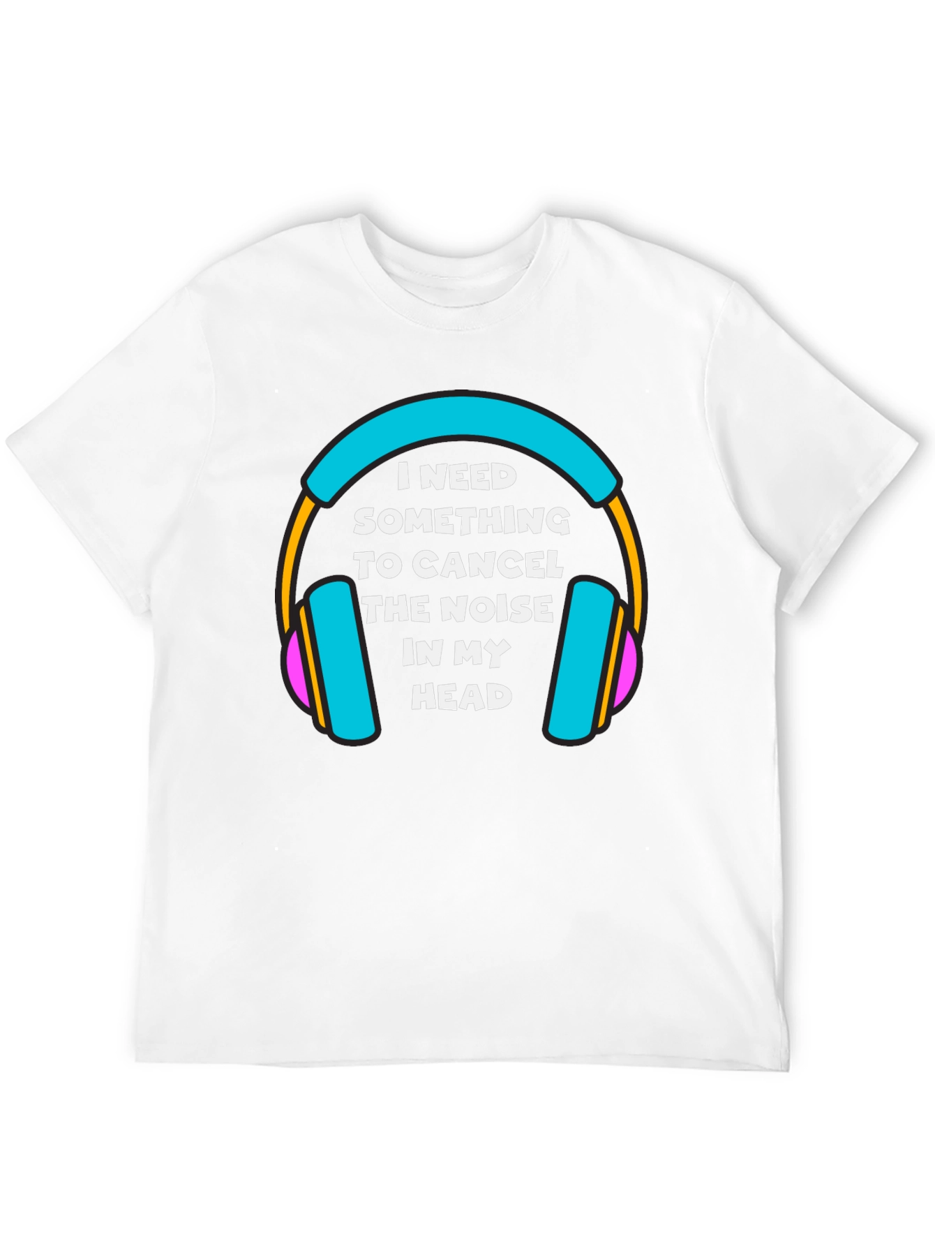 Noise Canceling Graphic Tee