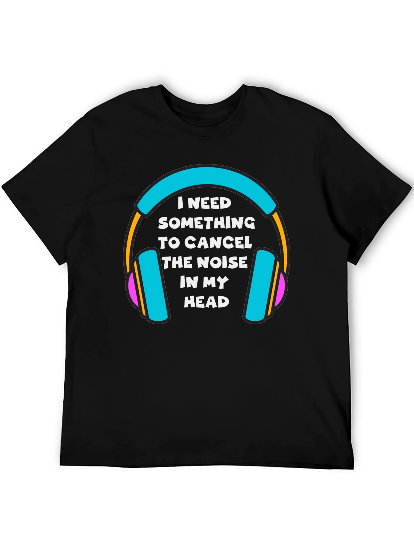 Noise Canceling Graphic Tee
