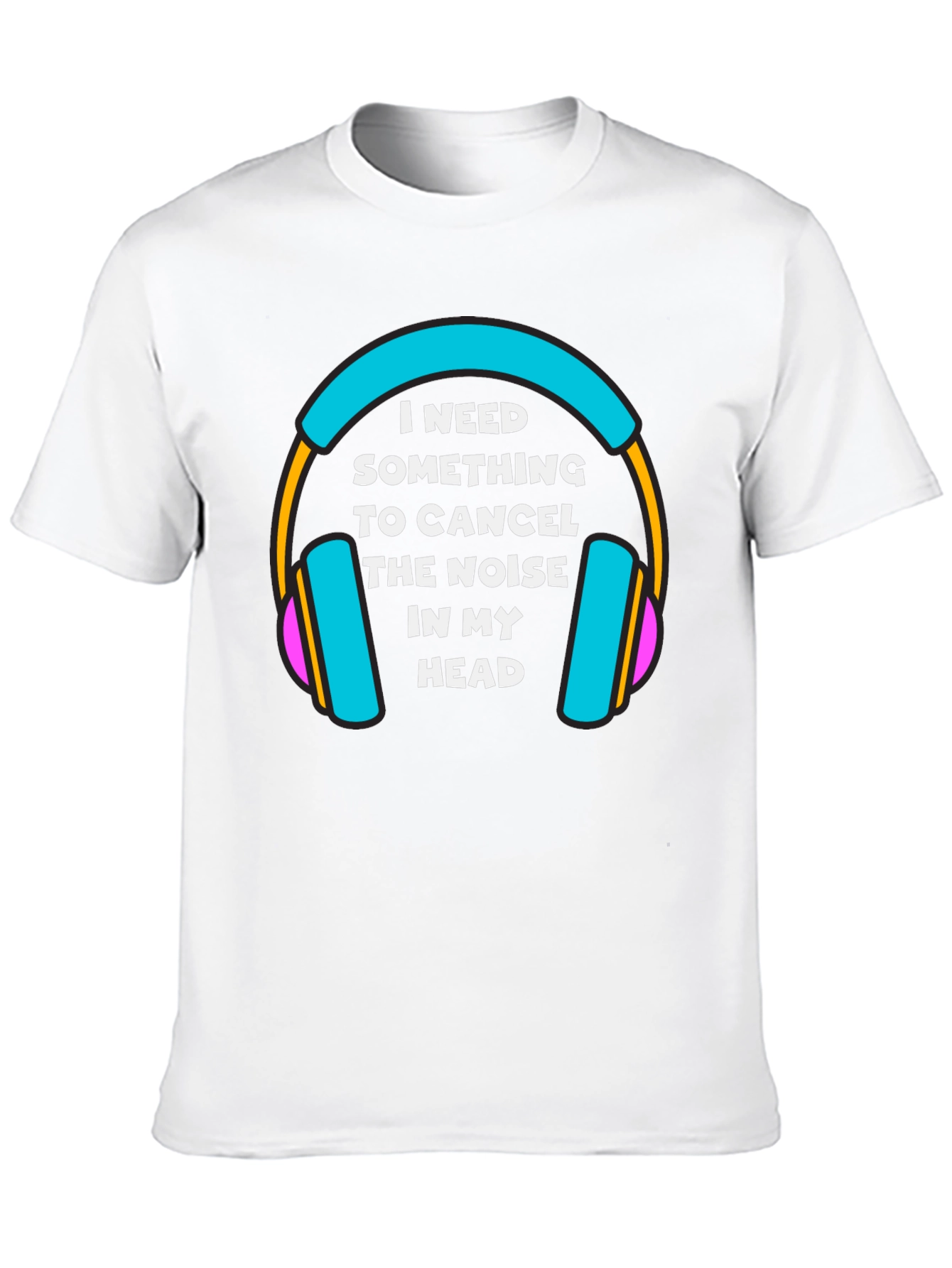 Noise Canceling Graphic Tee