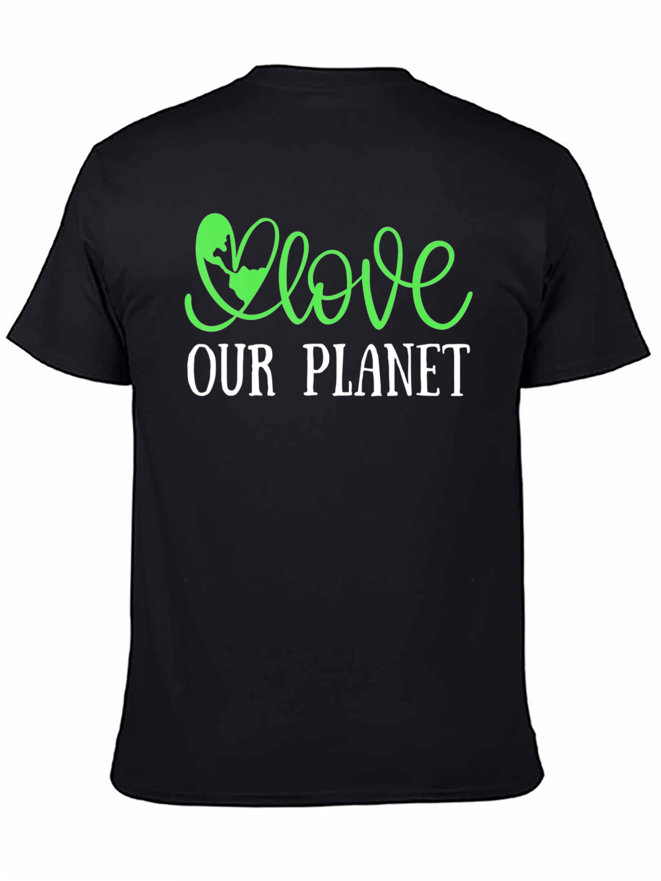 Love Our Planet Graphic T-Shirt - Eco-Friendly Design
