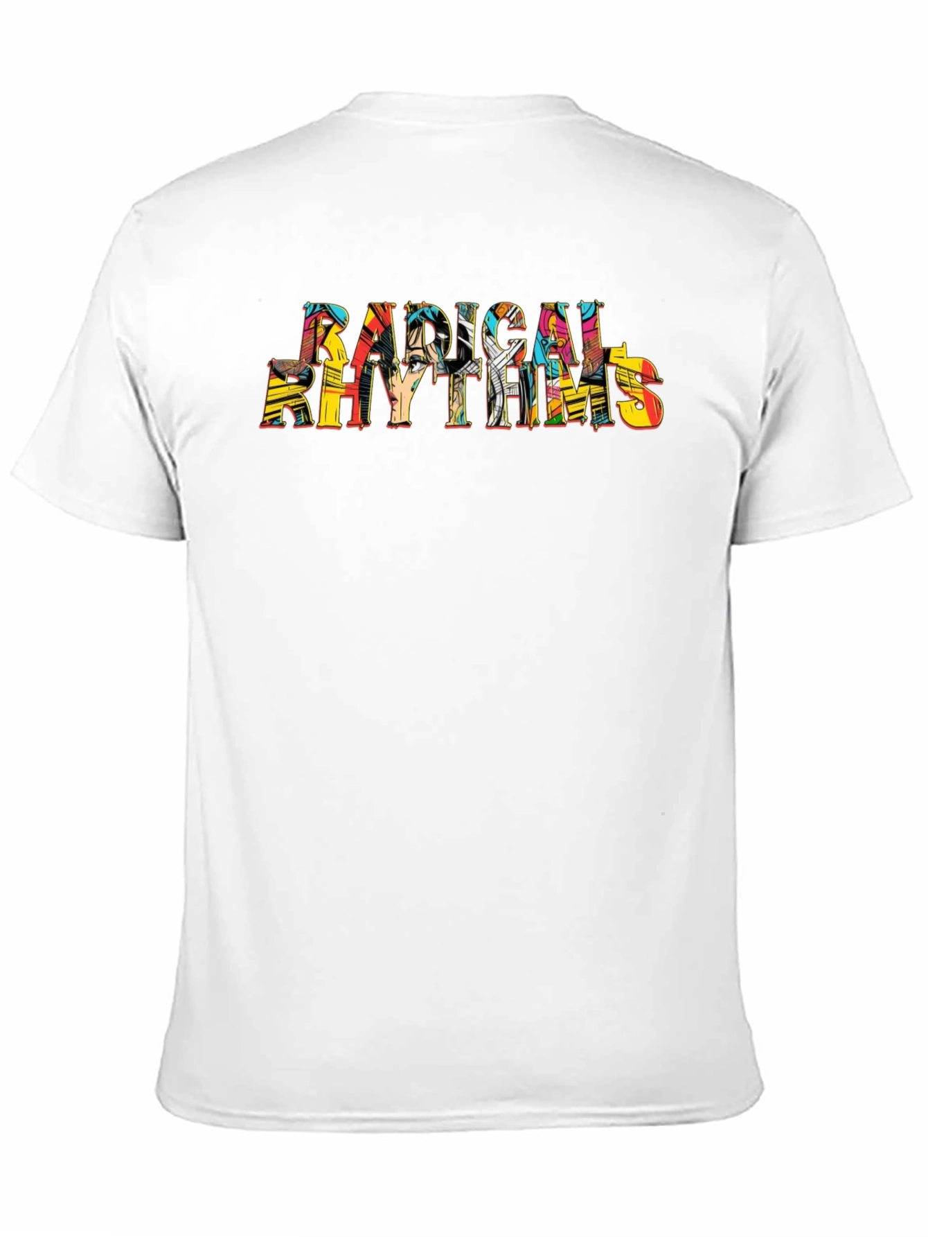 Radical Rhythms Graphic Black T-Shirt