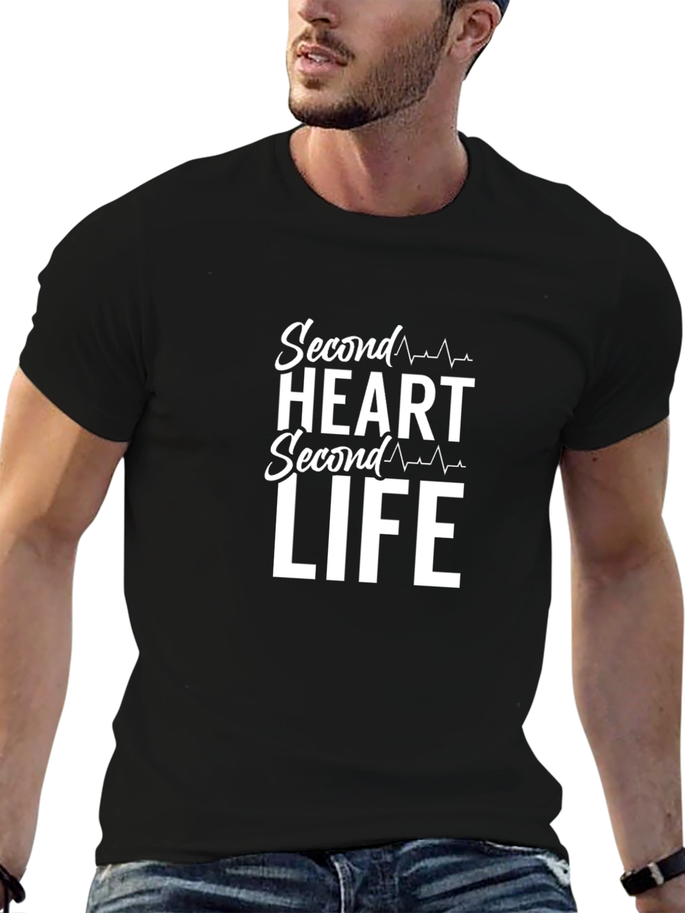 Second Heart Second Life Graphic Tee