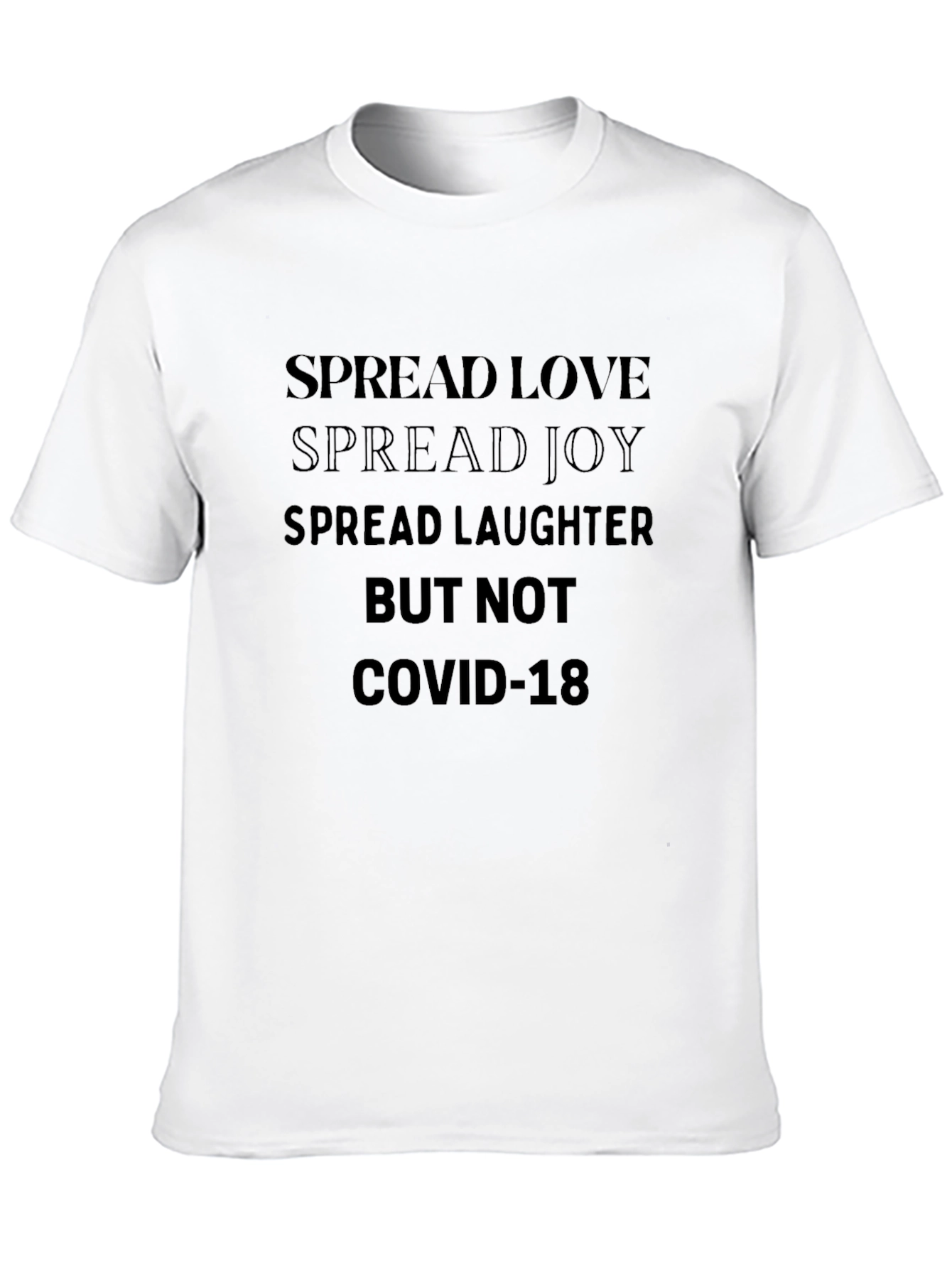 Spread Love Black T-Shirt