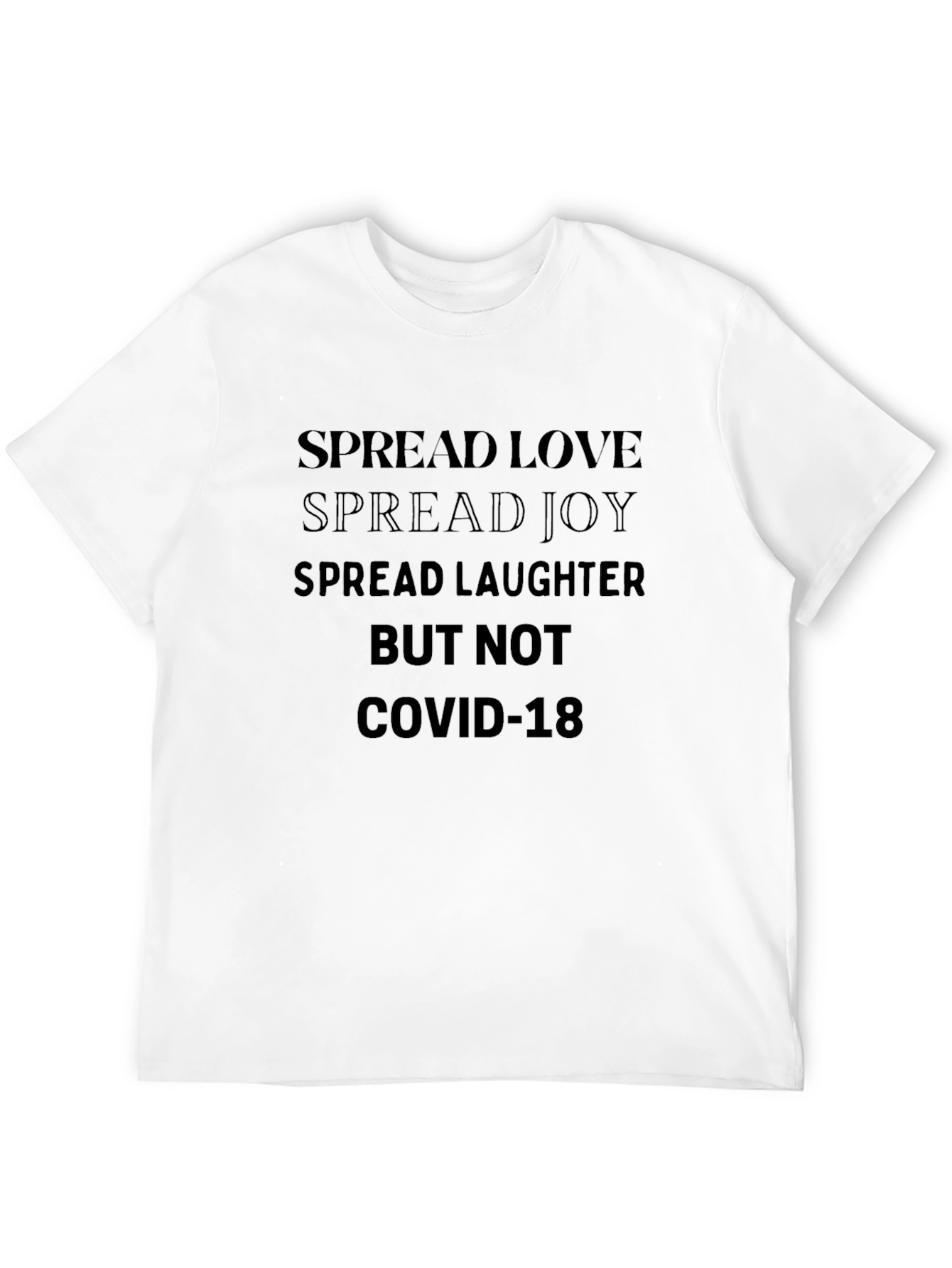 Spread Love Black T-Shirt