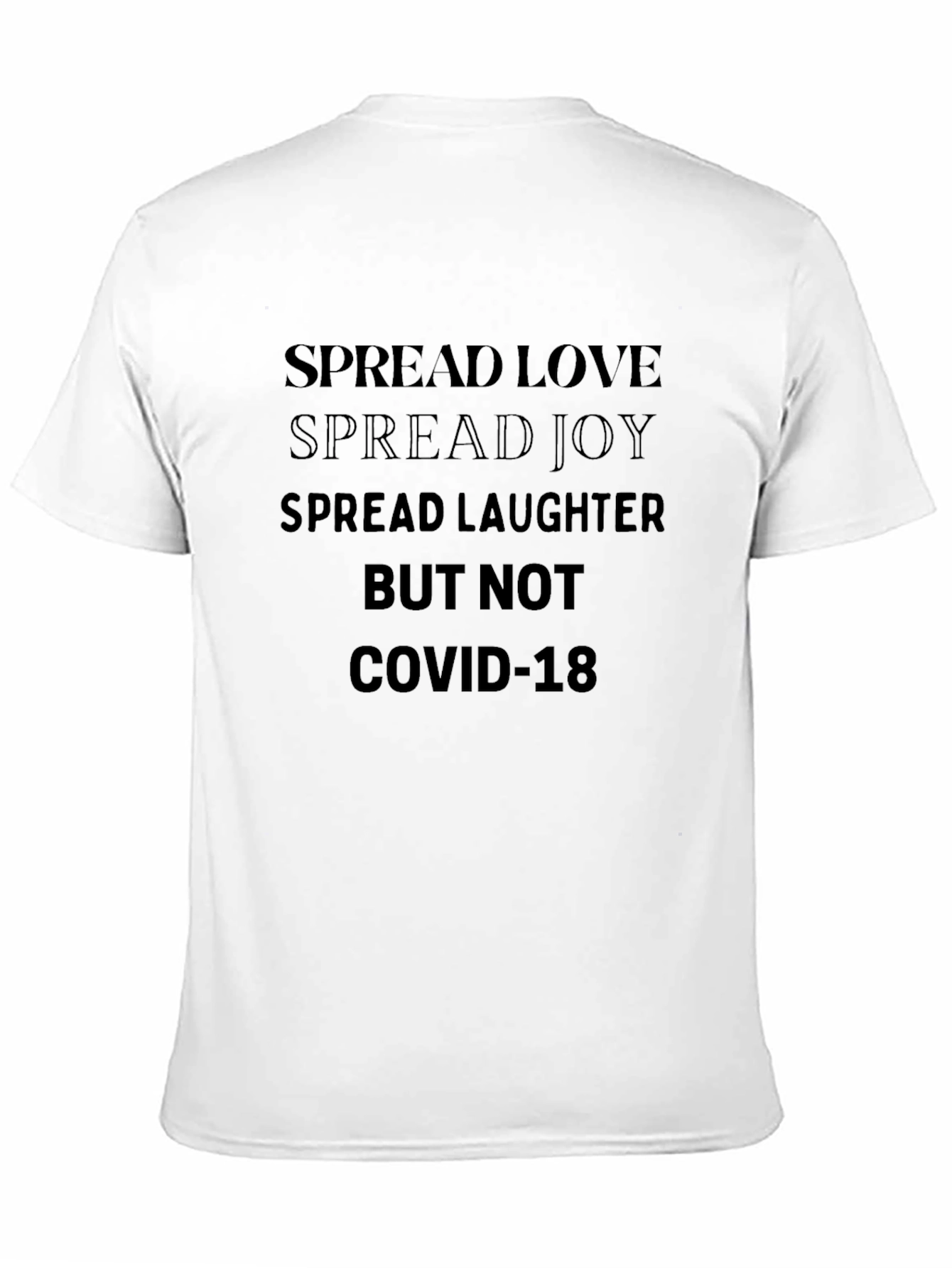 Spread Love Black T-Shirt